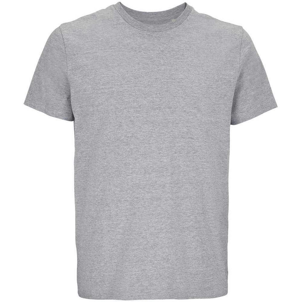 Sol's Men's Grey Legend Marl T-Shirt In | Size: 4XL - Image 2