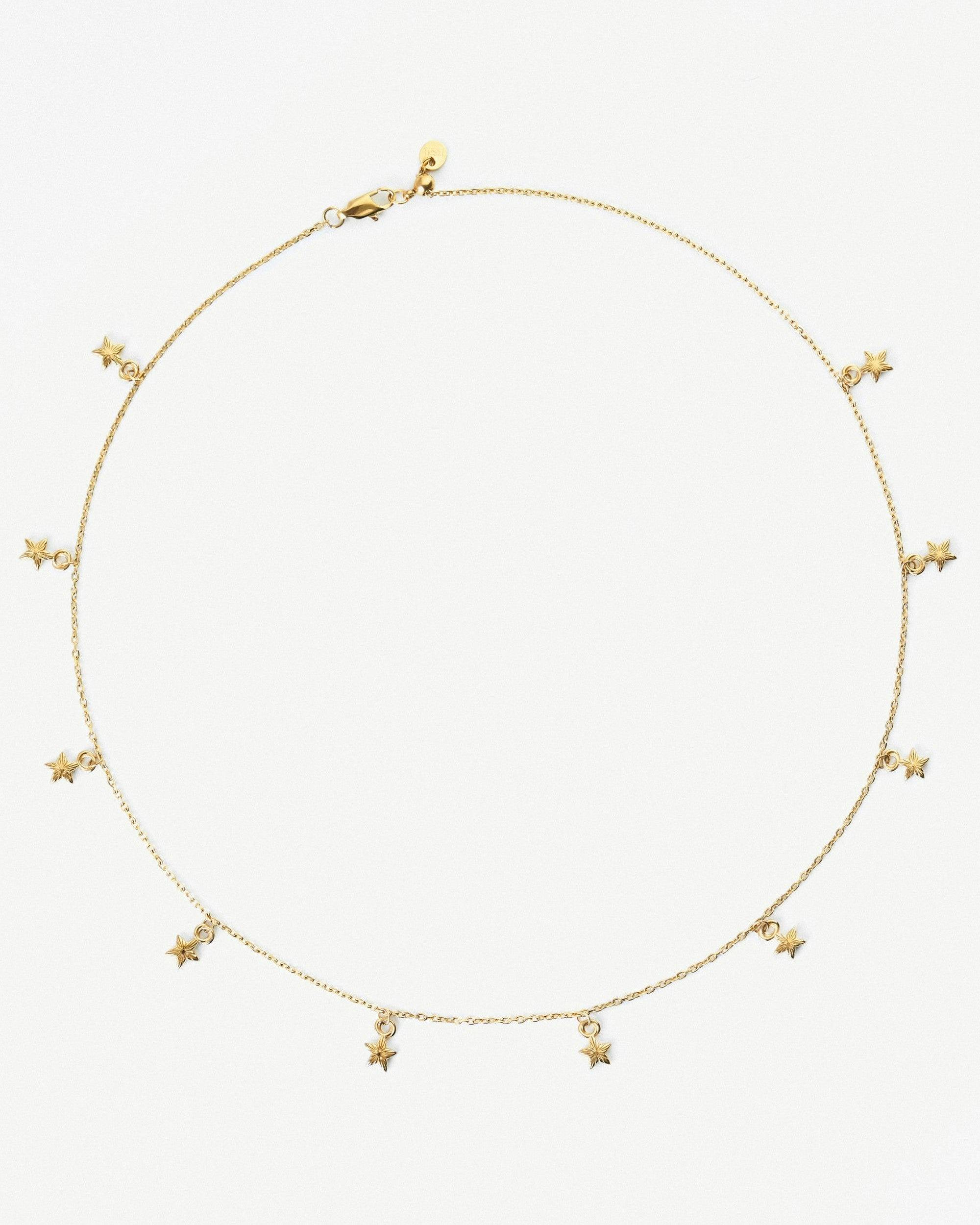 Elk & Bloom Gold Star Feeling Chunky 14K Choker Necklace - No Thank You