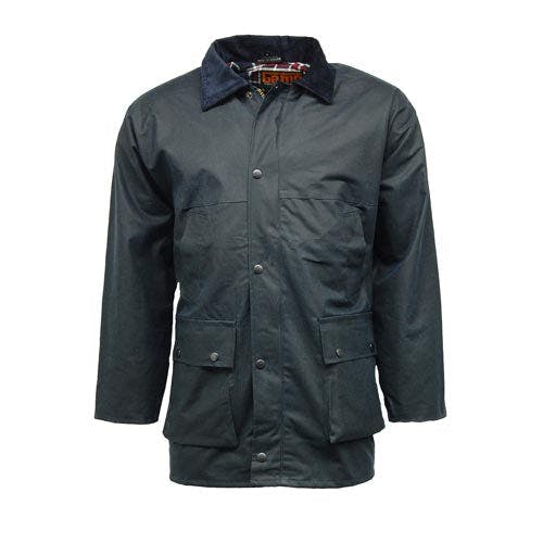 Coolandnew Game Unpadded Lightweight Wax Jacket - Navy - Xl