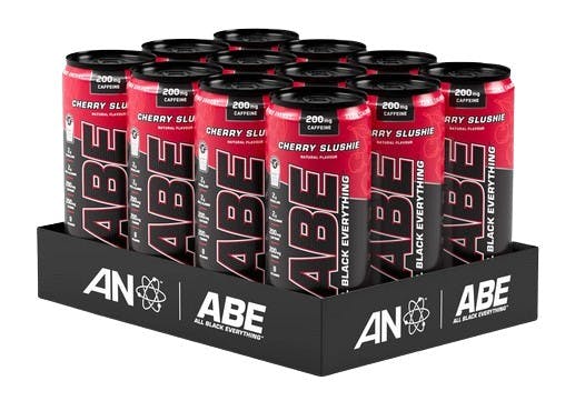 Applied Nutrition Abe Energy + Performance Cans, Cherry Slushie - 12 X 330 Ml.