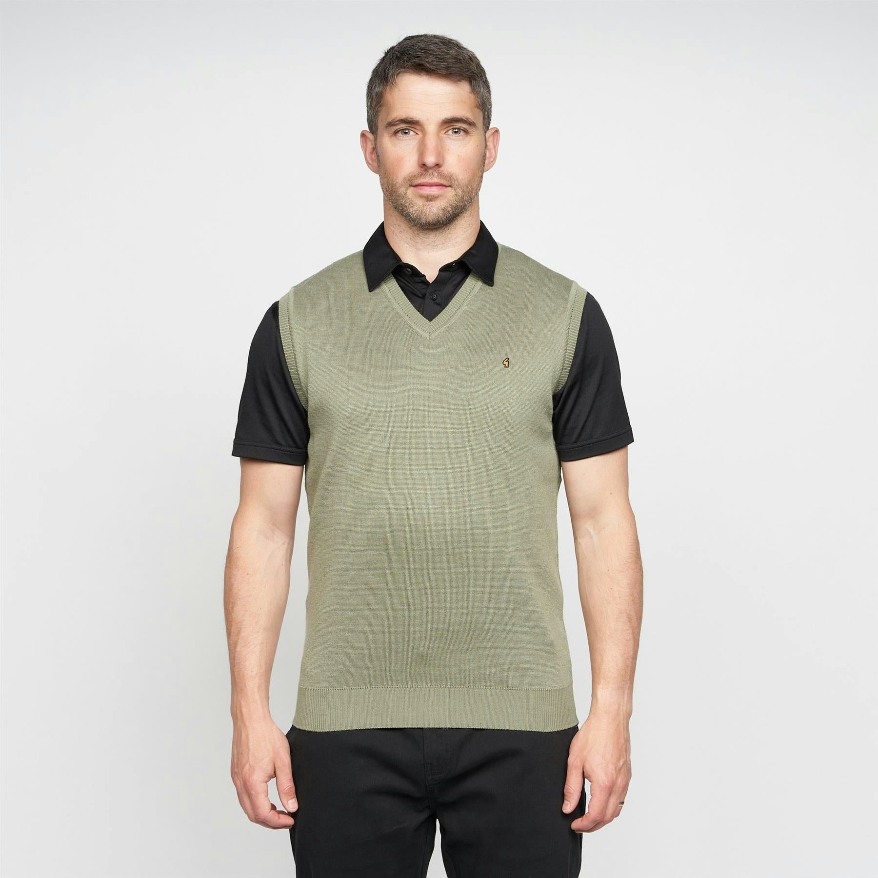 Gabicci Men's G00k03 Slipover Classic - Olive - Xl