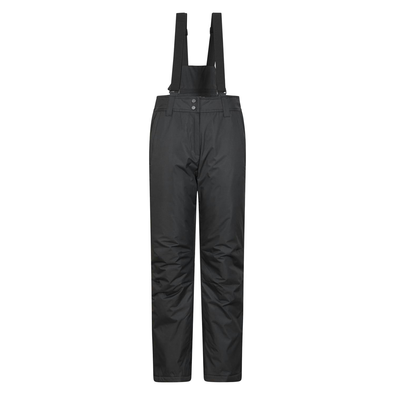 Mountain Warehouse Women's Black Moon Slim Leg Ski Trousers - 6 Uk - 100% Polyester