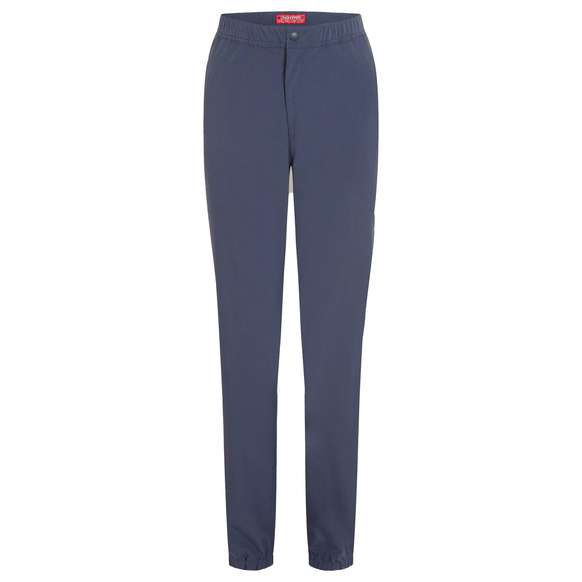 Craghoppers Women's Anthracite Lola Nosilife Trousers - 9 Uk R - 91% Recycled Polyester/9% Elastane