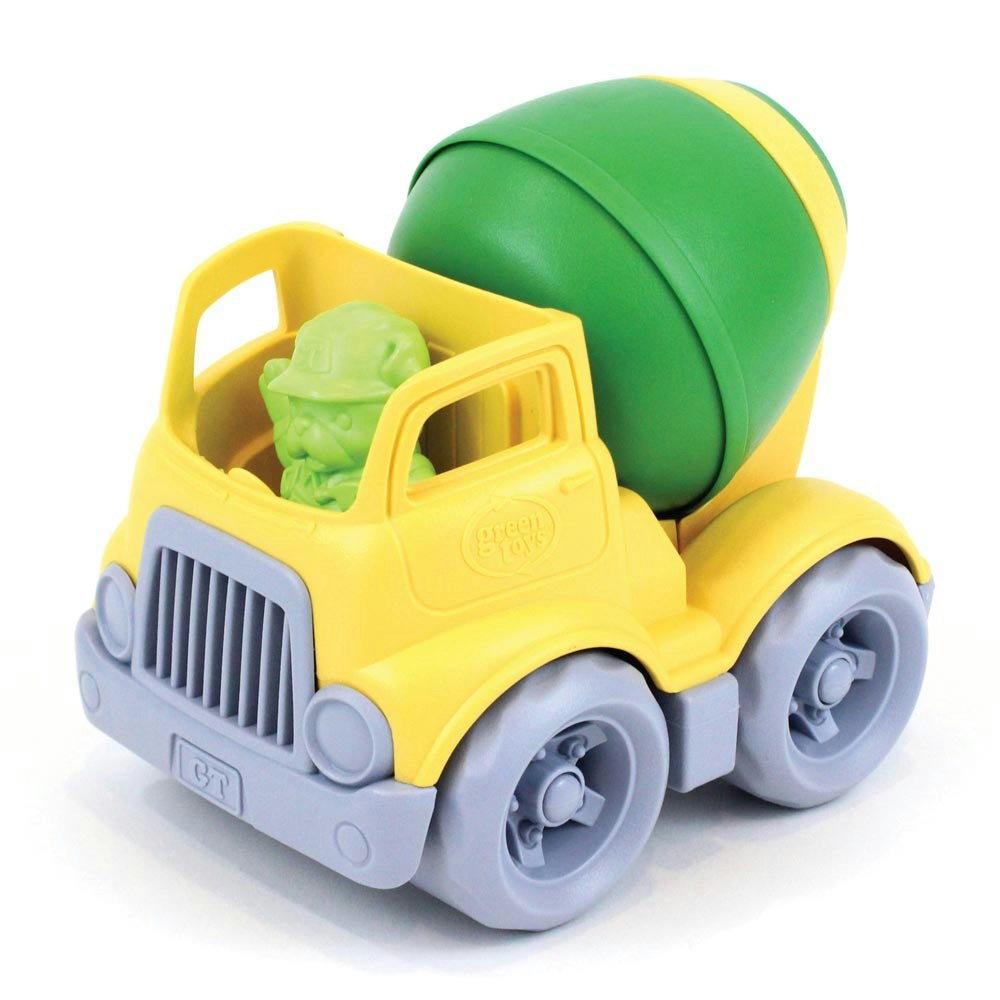 Green Toys Toy Mixer Truck - Made From 100% Recycled Plastic