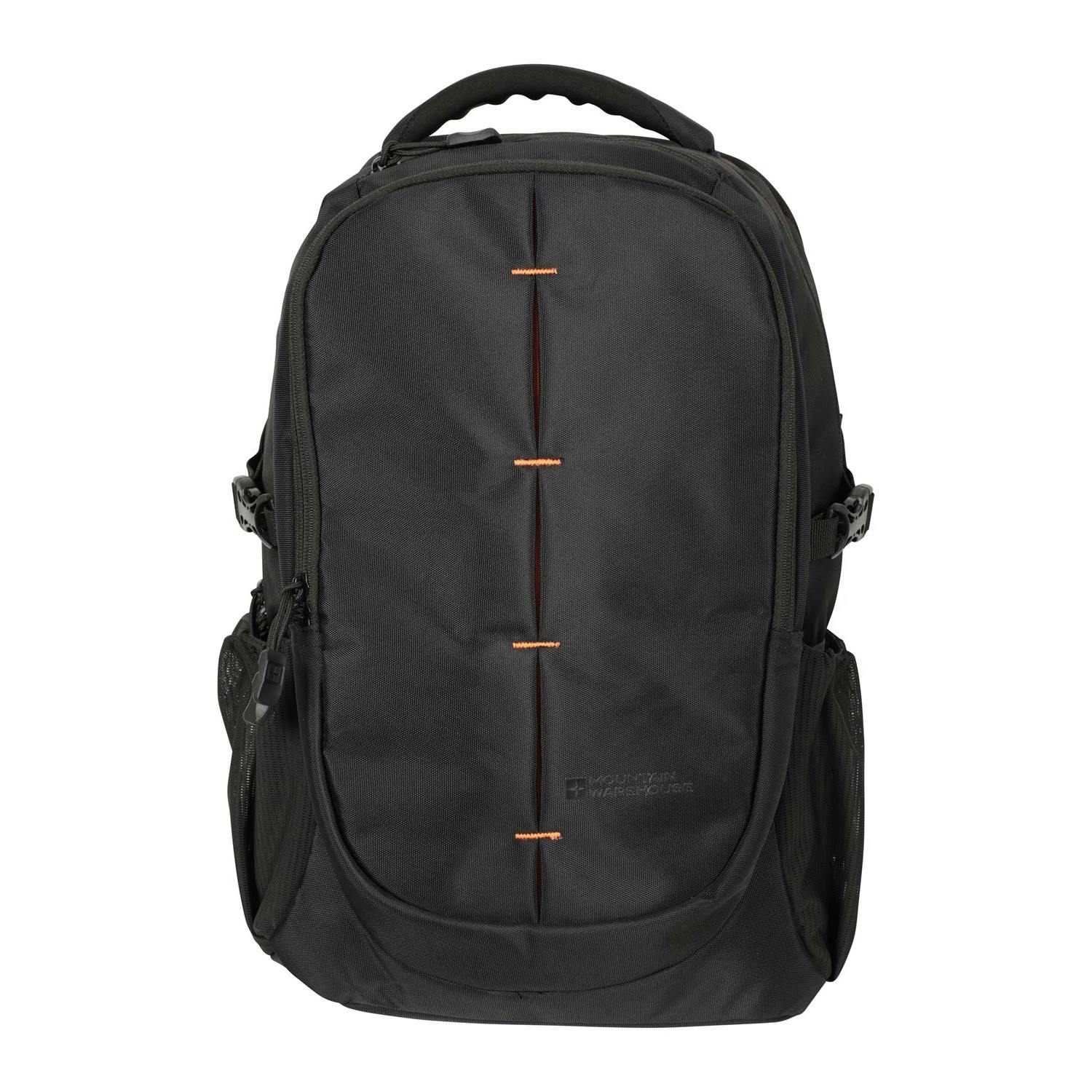 Mountain Warehouse Black 30L Laptop Backpack - One Size