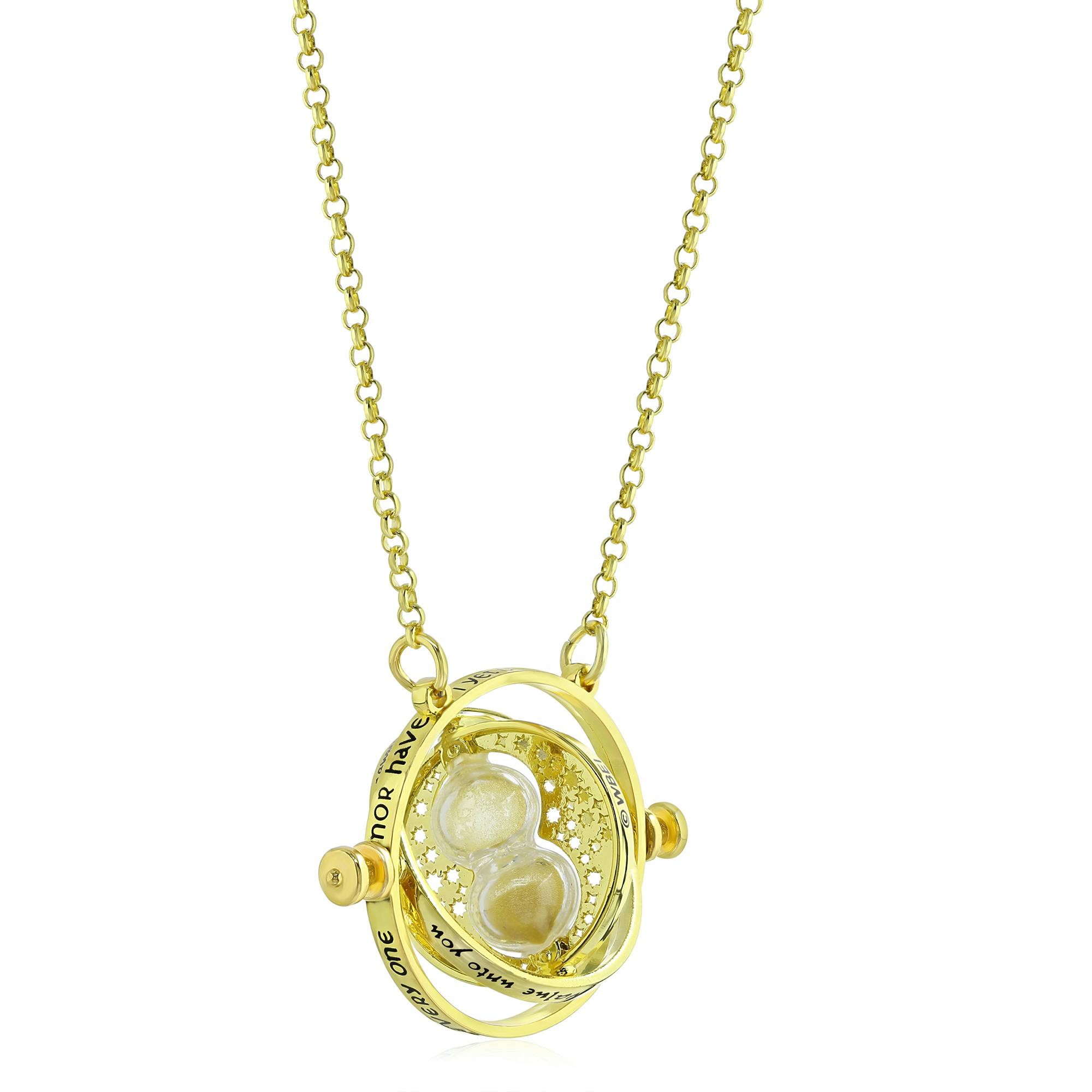 The Carat Shop Gold Harry Potter Spinning Time Turner Necklace