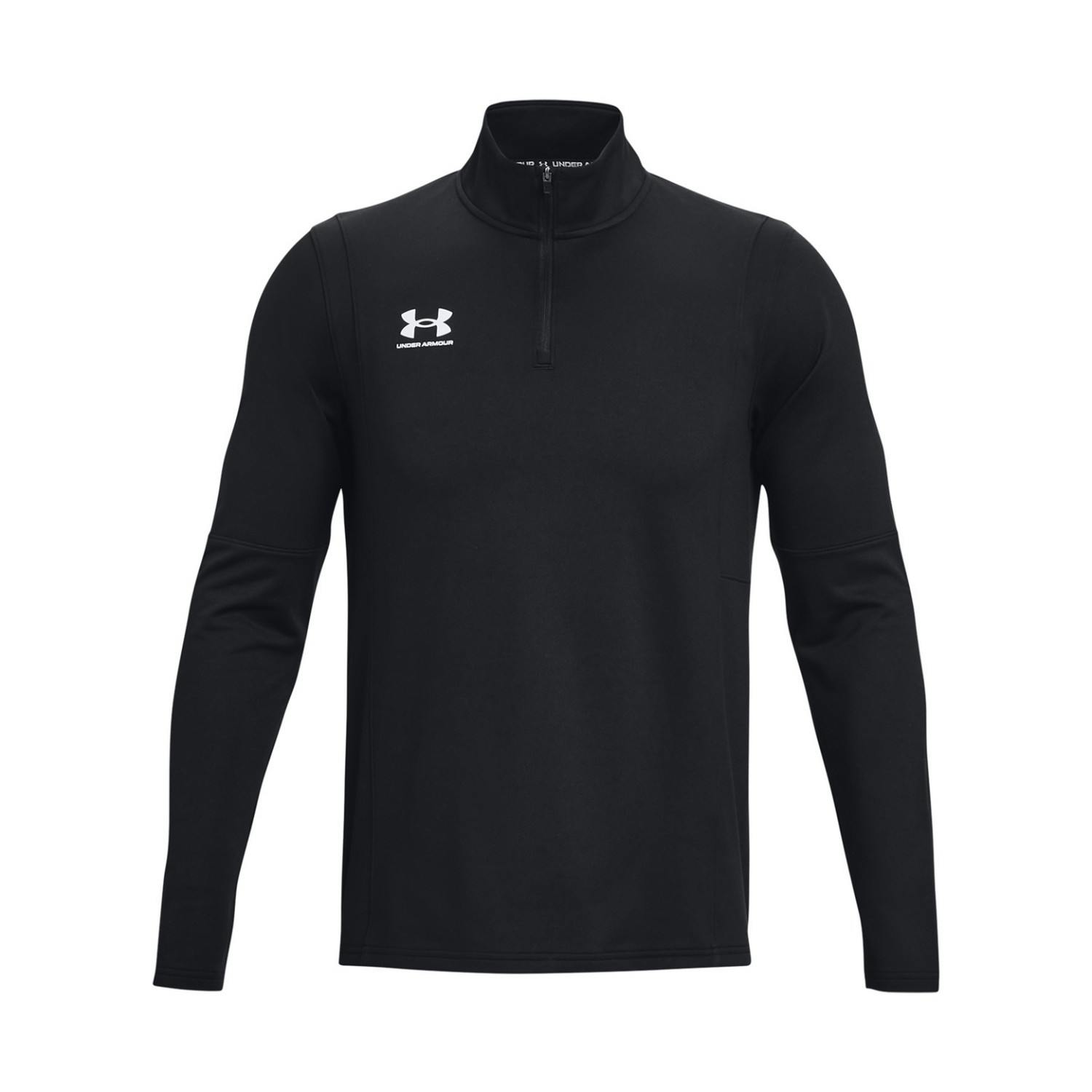 Under Armour Men's Black Ua Challenger Quarter Zip Midlayer - Xxl - 100% Polyester
