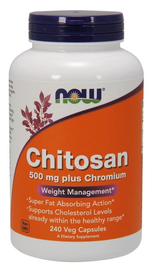 Now Foods Chitosan 500Mg Plus Chromium, 240 Vcaps - Metabolic Support Formula - Image 5