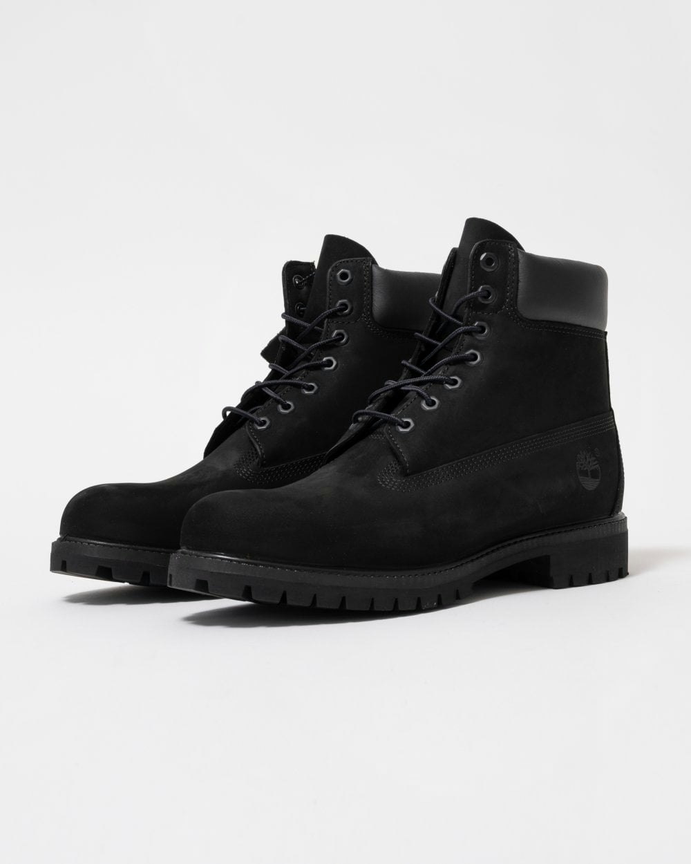 Timberland Men's Black Premium 6 Inch Waterproof Boots - Uk11 Eu45.5 Us11.5 Wide