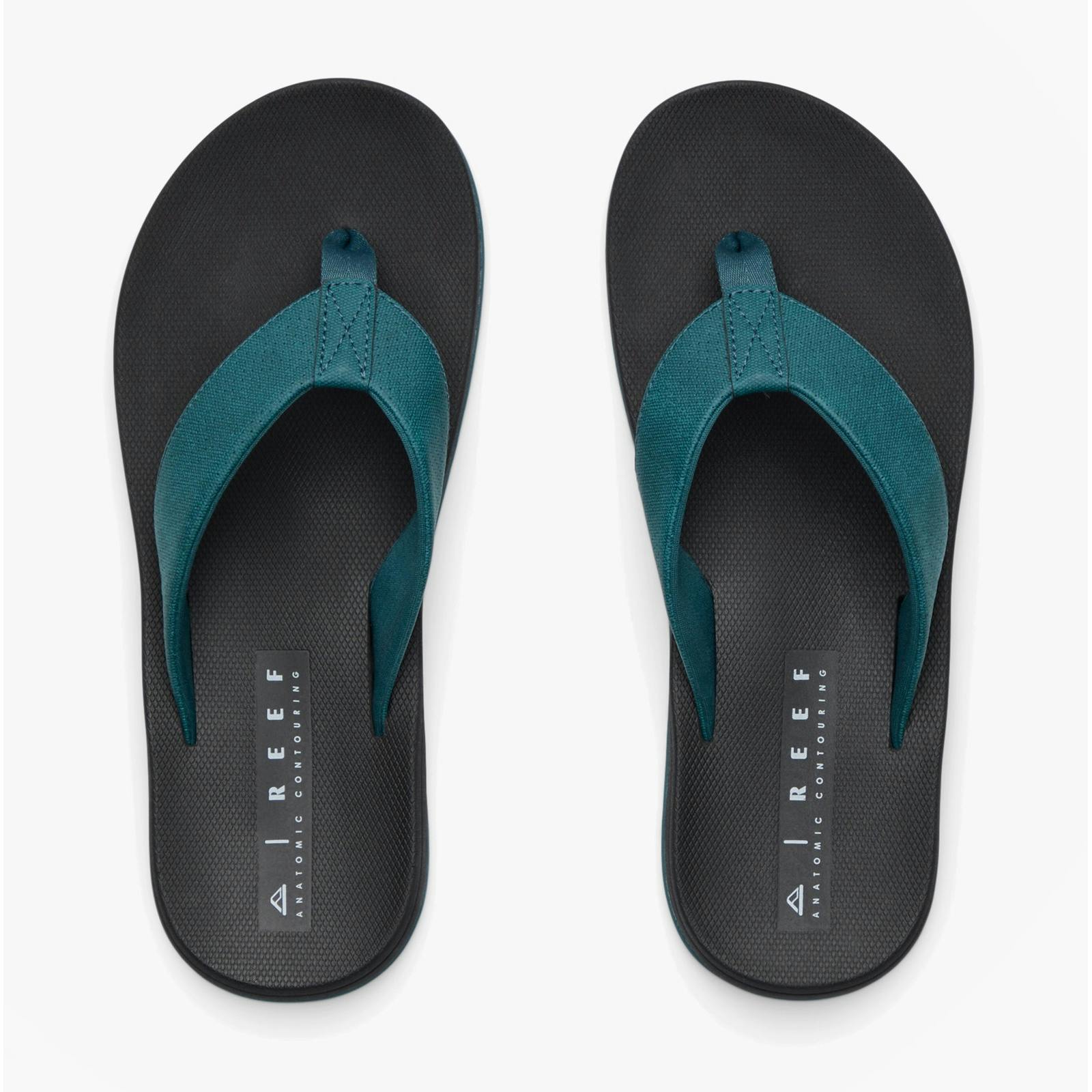 Reef Men's Black/Blue The Nox Flip-Flops Mediterranea/ - Uk 8