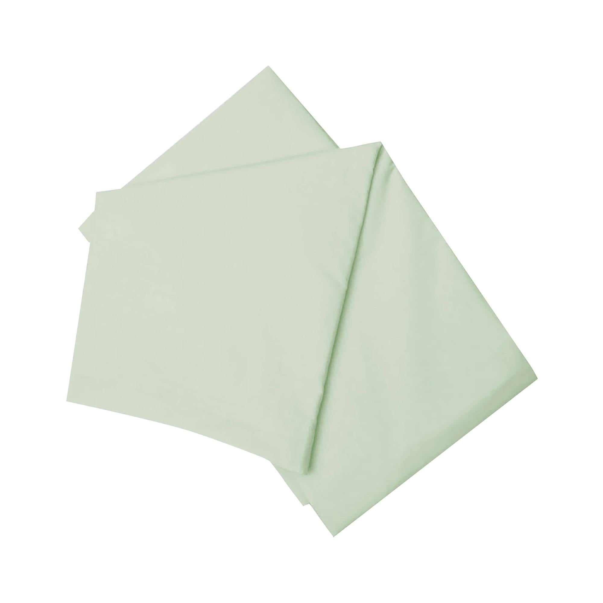 Rackhams Green Brushed Cotton Extra Deep Fitted Sheet - Apple - Apple - Superking - 100% Brushed Cotton