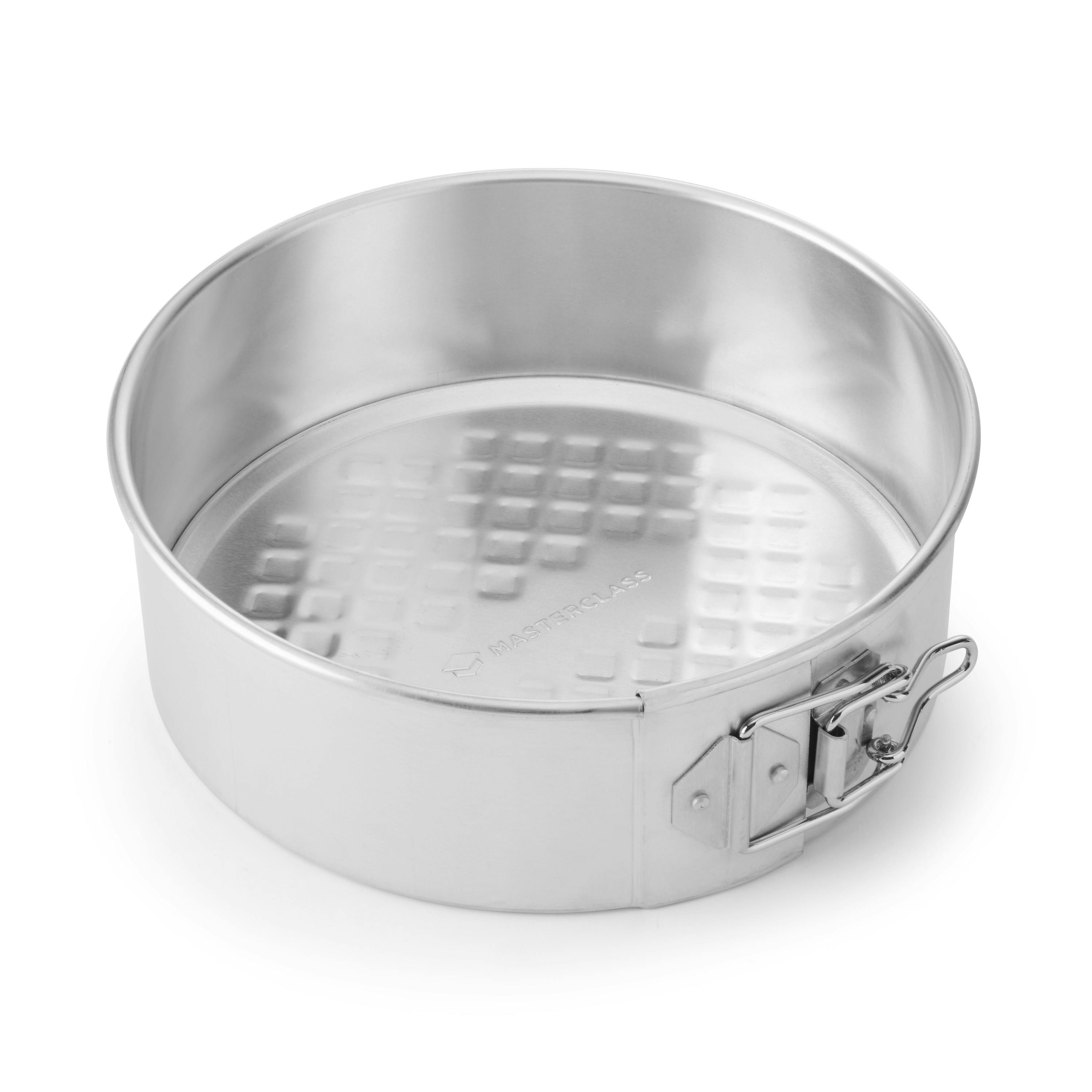 Rackhams Silver Recycled Aluminium Springform Cake Tin, 20Cm - Aluminium - Baking Tin