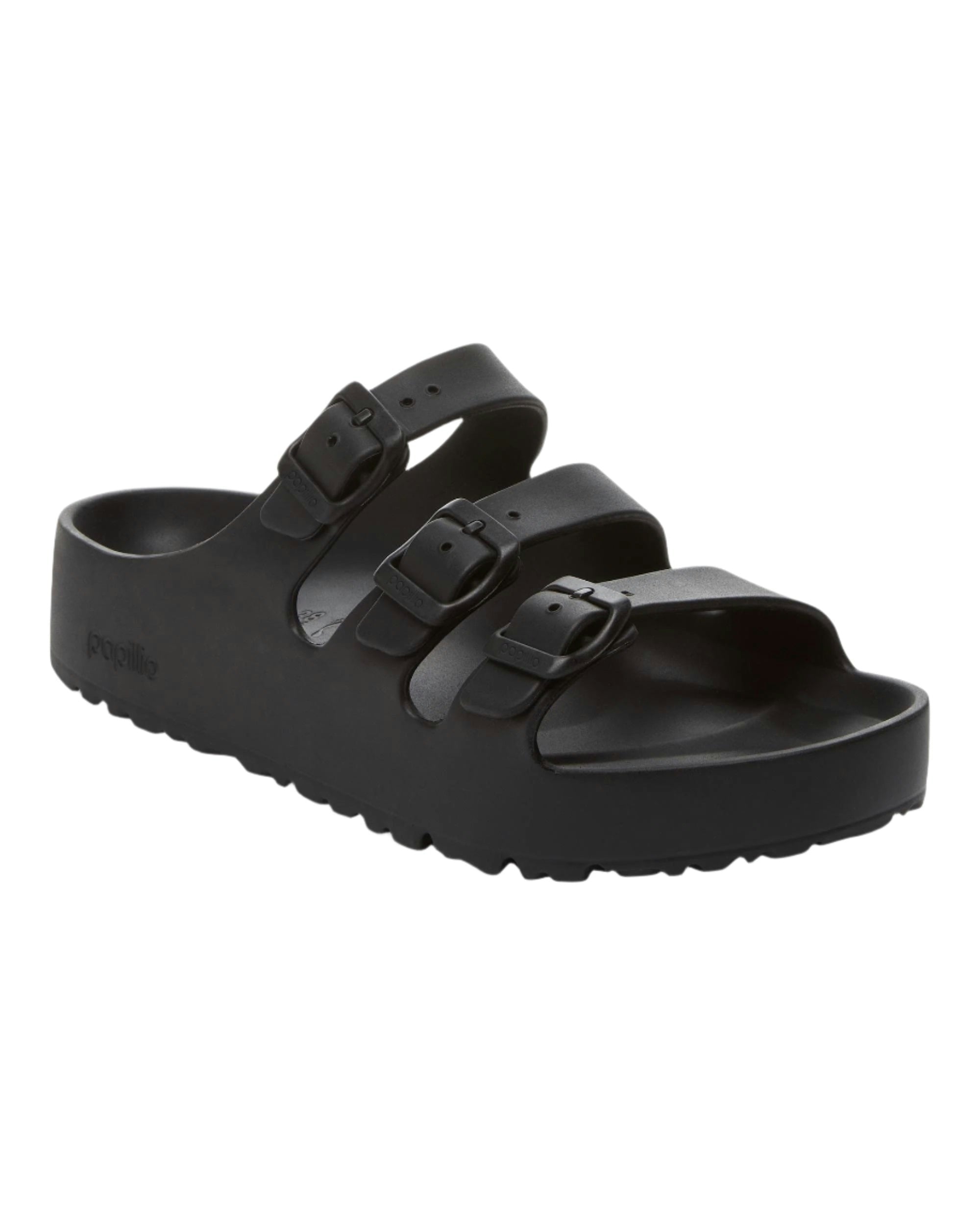 Birkenstock Women's Black Papillio Florida Eva Platform Sandals - Uk5 Eu38 Narrow