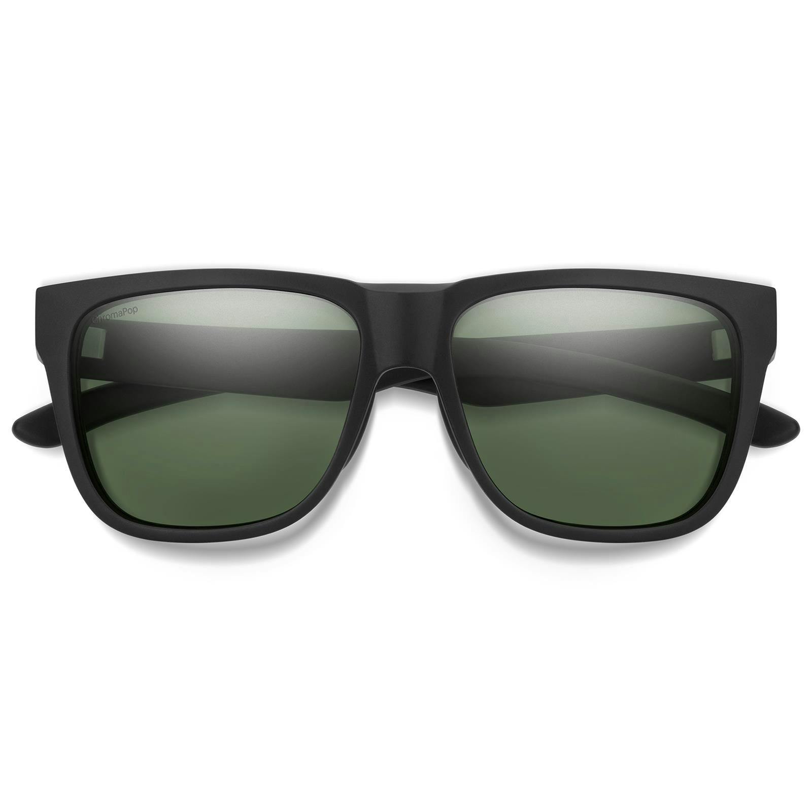 Smith Black/Grey/Green Sunglasses Lowdown 2 003 1H Matte Chromapop