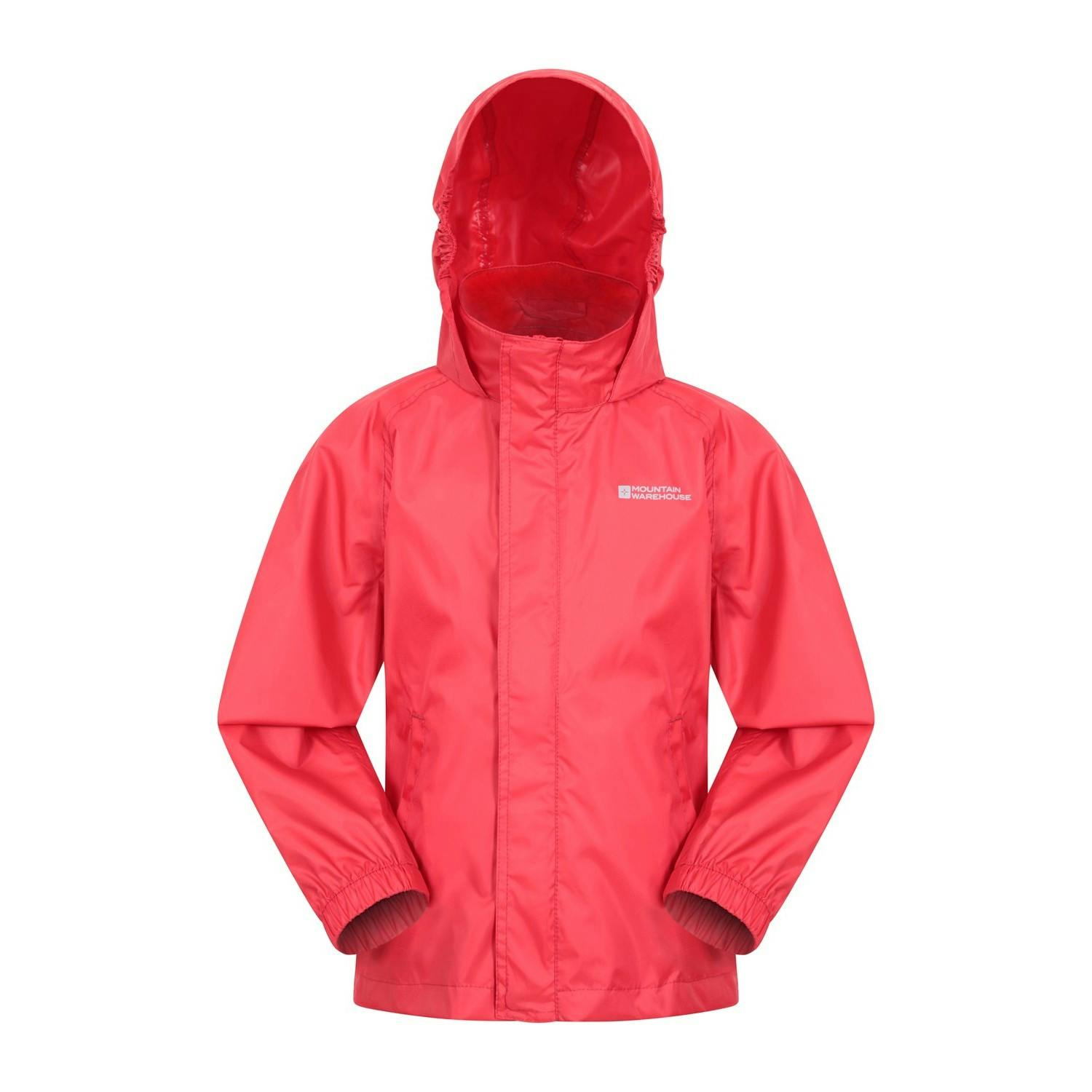 Mountain Warehouse Red Childrens/Kids Pakka Ii Waterproof Jacket - 13 Years - 100% Polyamide