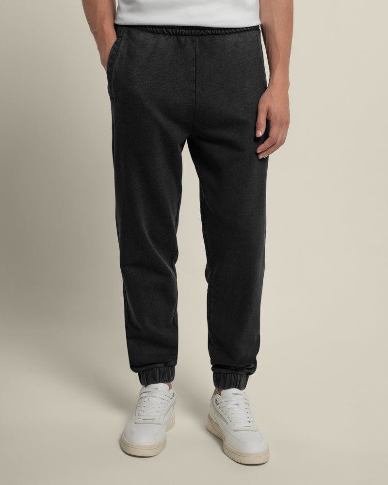 Larsson & Co Black Soro - Vintage Wash Jogger - S