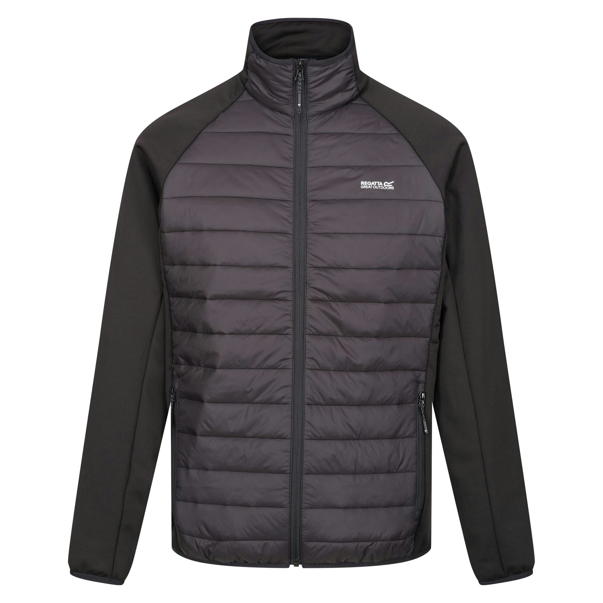 Regatta Men's Black Clumber Iv Hybrid Jacket - Medium