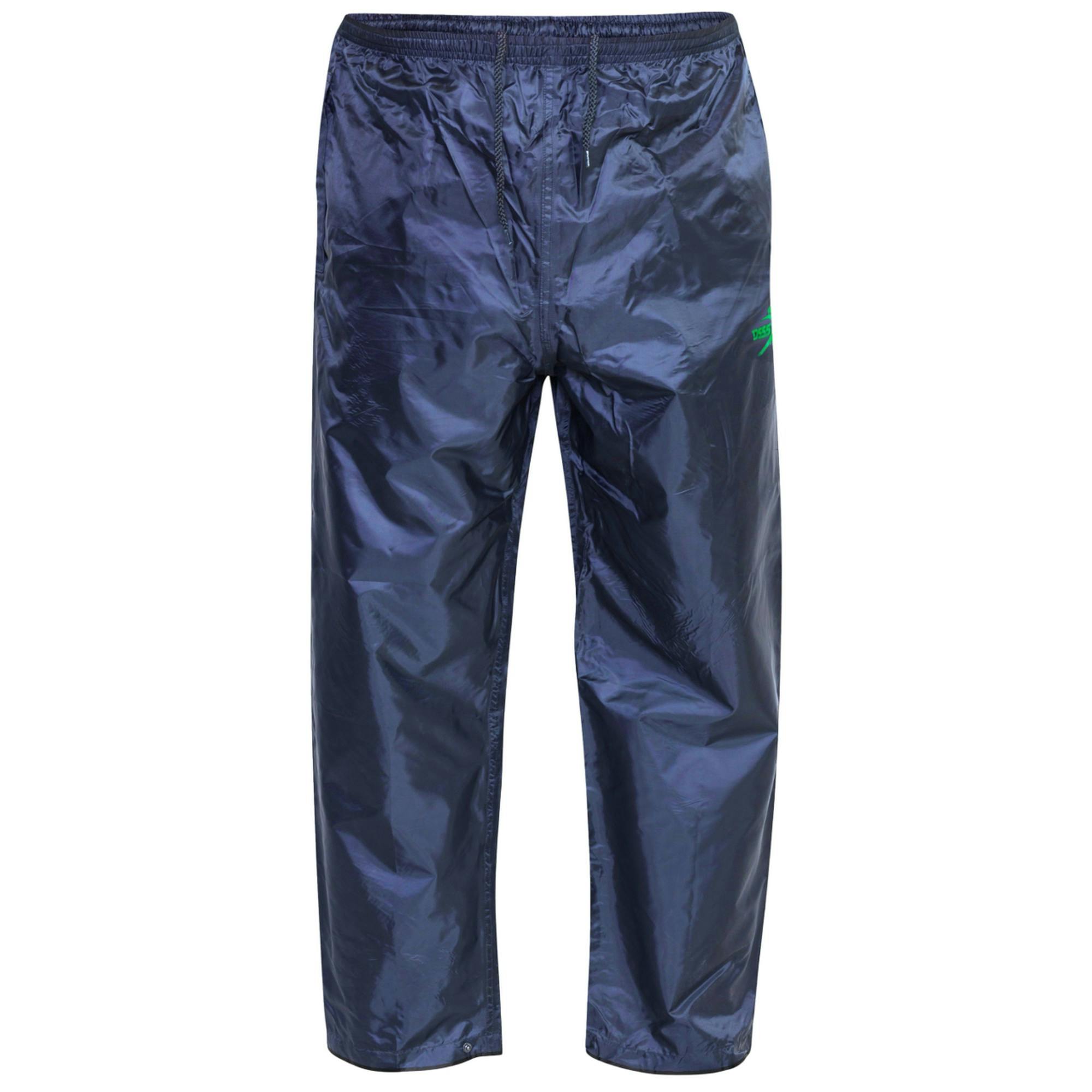 Duke Men's D555 Elba Packaway Kingsize Over Trousers - Navy - 3XL - Navy - 100% Polyester