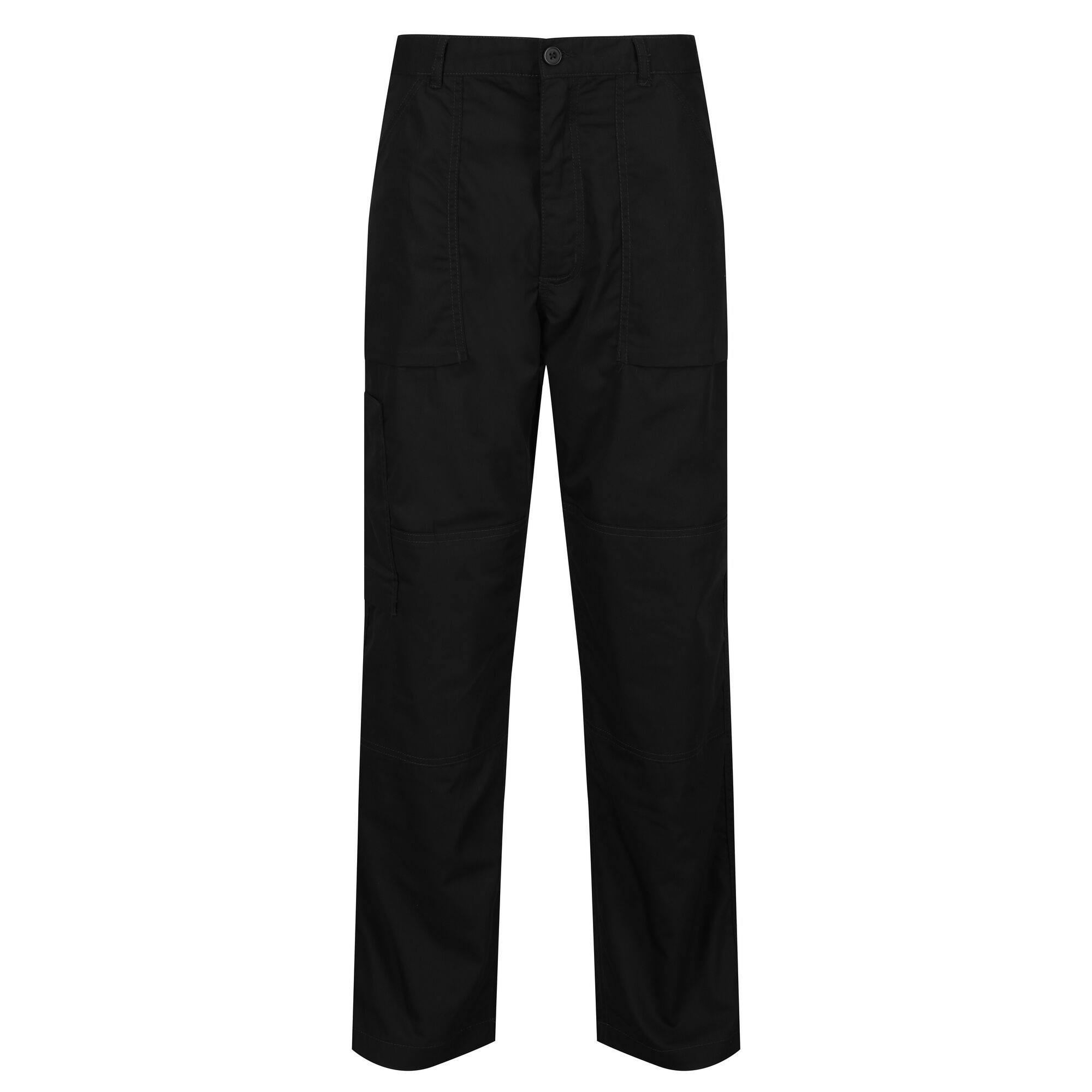 Regatta Men's Black Professional Sports New Lined Action Trousers - 34 Short - 65% Polyester/35% Cotton
