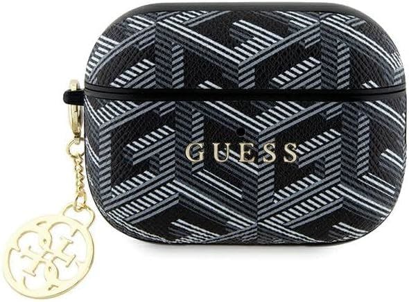 Guess Black Gcube Charm Case For Airpods Pro 2 - Guap2pgce4ck
