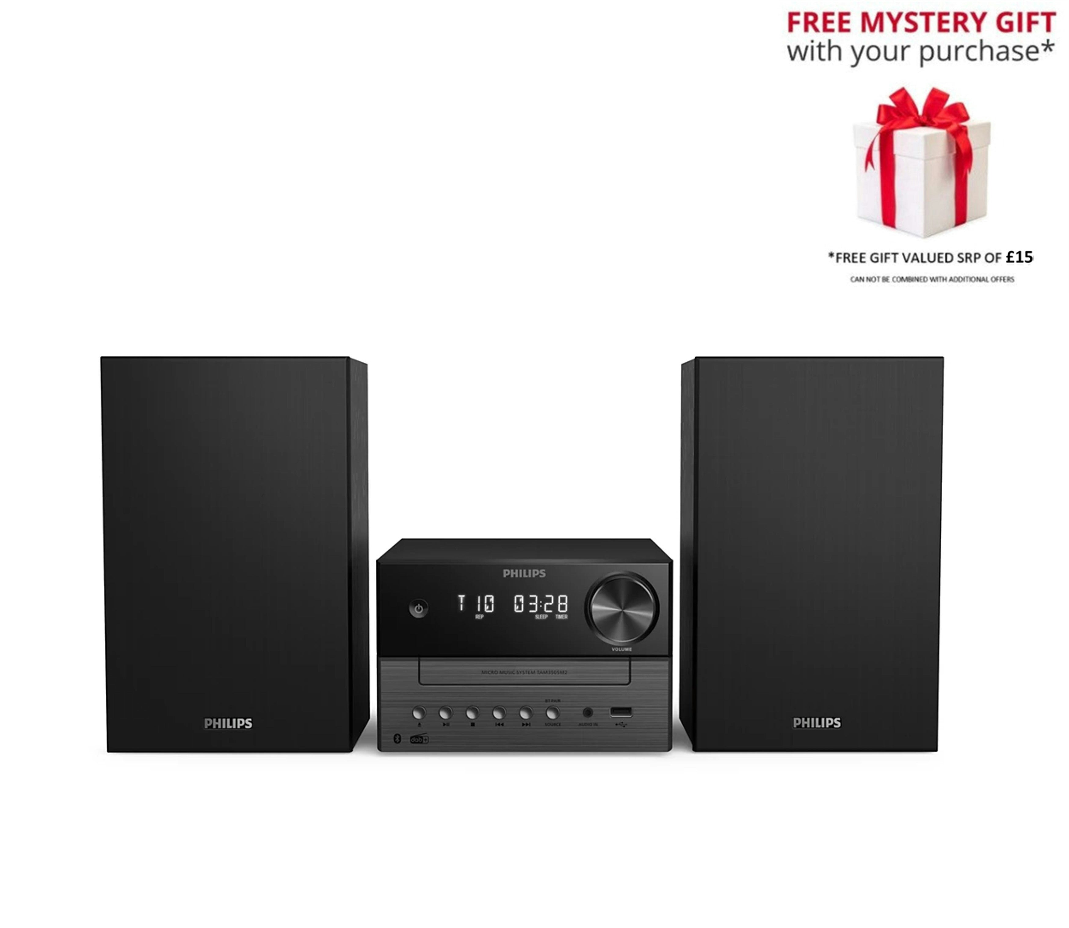 Philips Tam3505m2 Micro Hi Fi Music System – Free Gift Rrp £15!