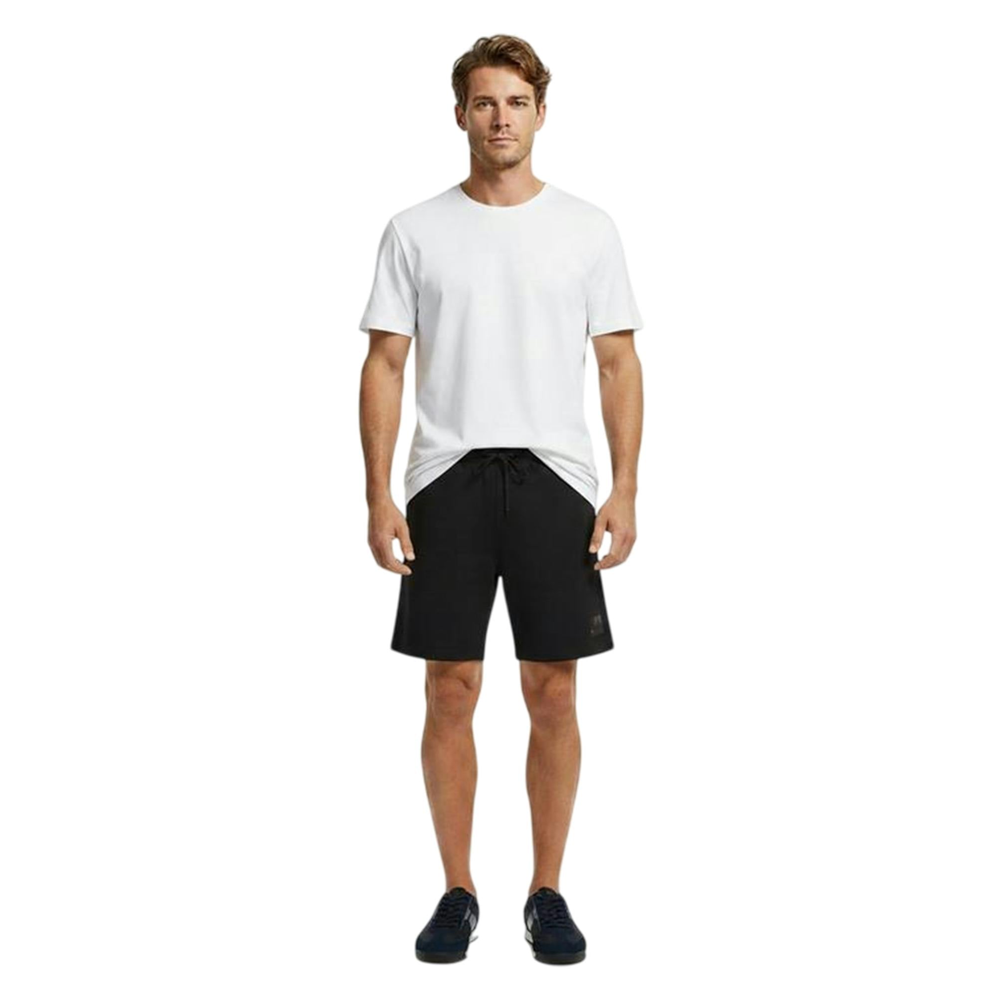 Hugo Men's Black Darix Sweat Shorts - L - 100% Cotton
