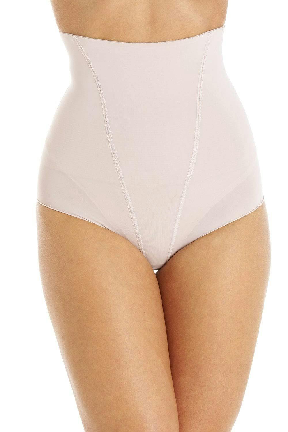 Camille Beige High Waist Smooth Seamless Shapewear Briefs - 10