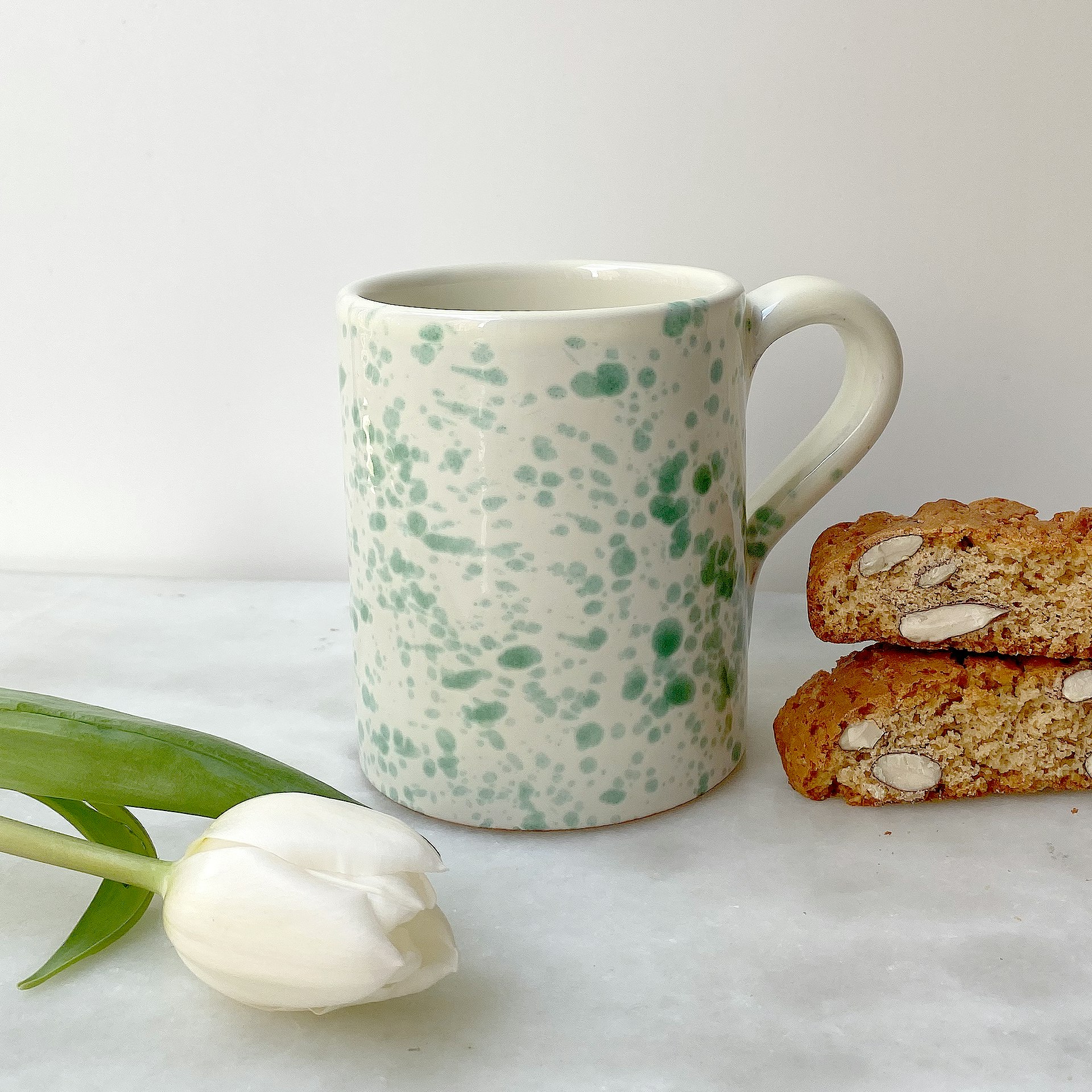 Rackhams Orange Coffee Mug Pistachio