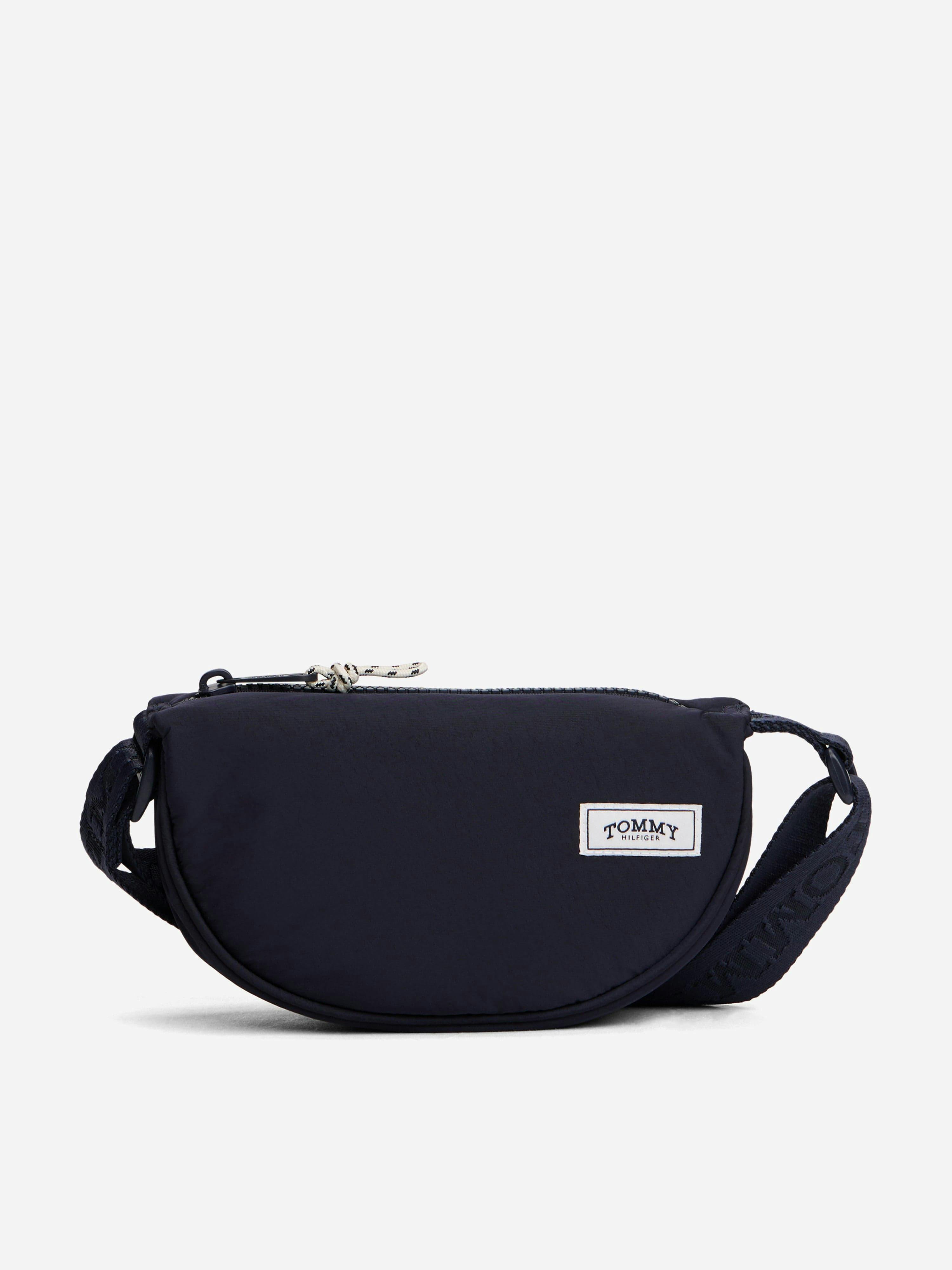 Tommy Hilfiger Girls Crossbody Moon Bag In Navy (19.8Cm) - Navy - One Size