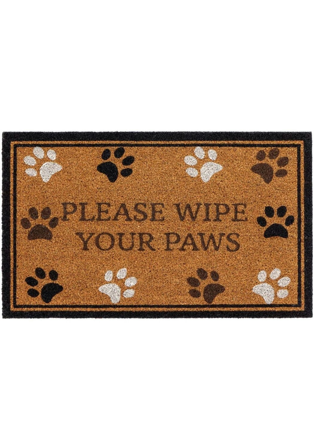 The Rugs Eco-Friendly Wipe Your Paws Coir Doormat - 45X75 Cm