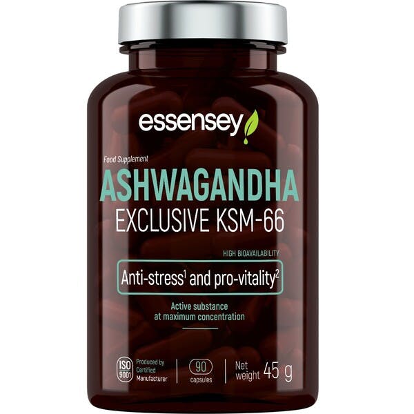Essensey Ashwagandha Exclusive Ksm-66 90 Capsules - Image 4