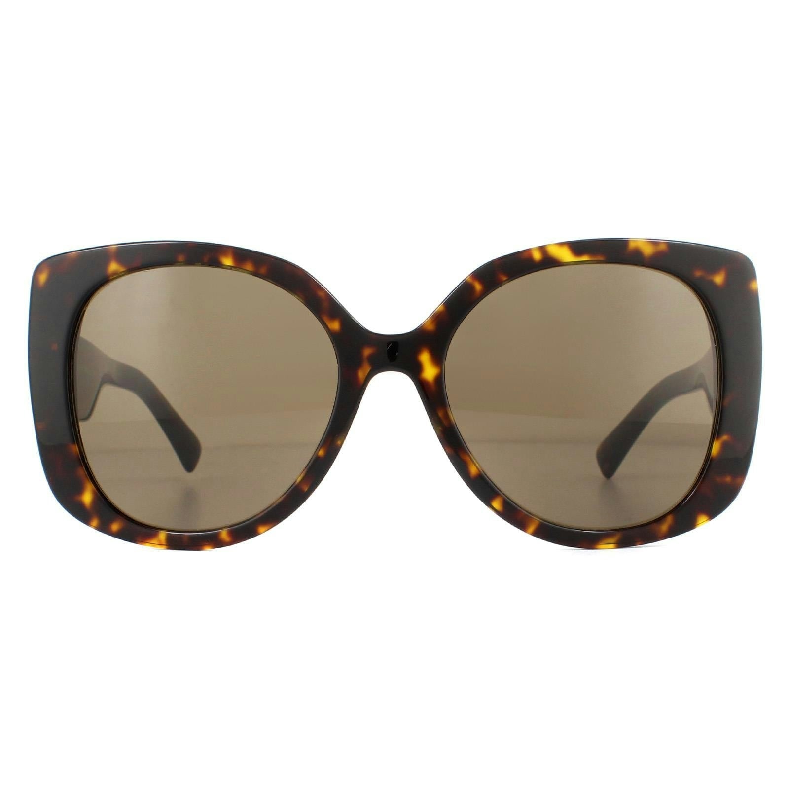 Versace , Sunglasses, Female, Brown, 56 Mm, Medusa Icon Sunglasses Dark Havana/Brown - Image 8