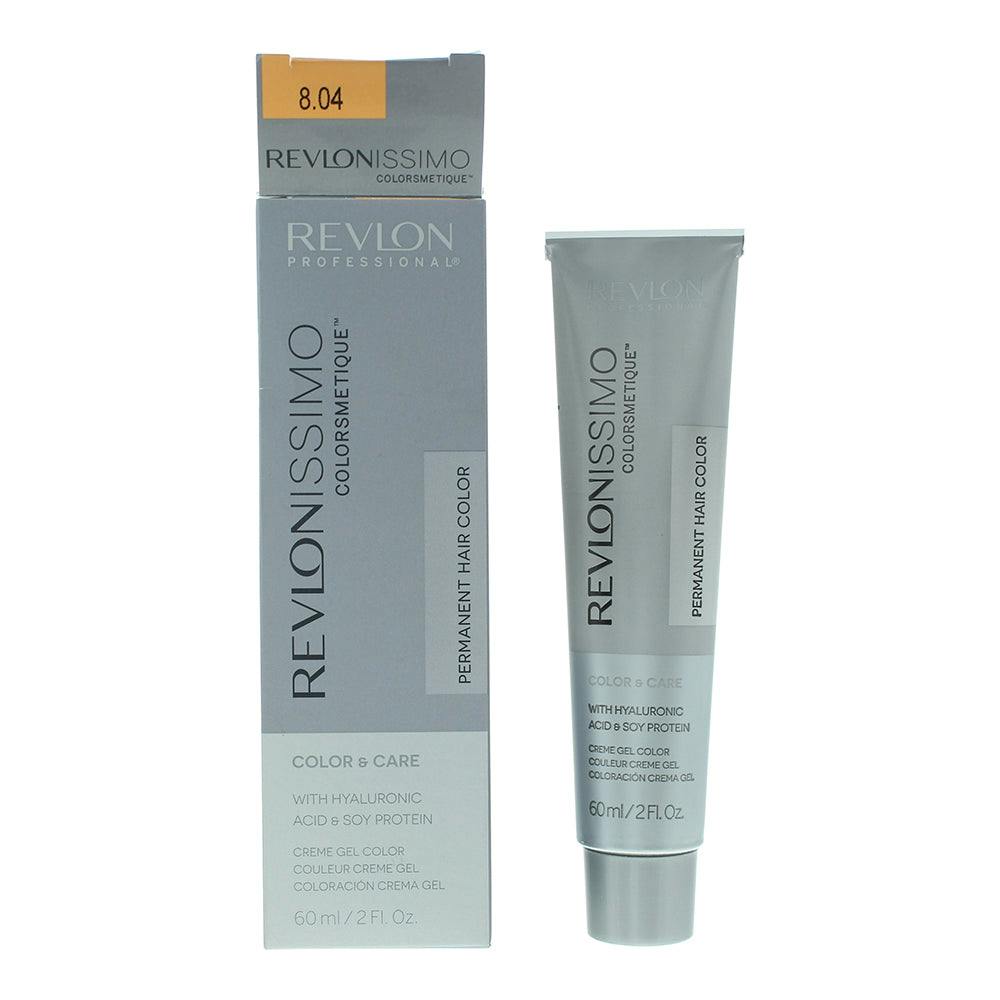 Revlon Light Revlonissimo Colorsmetique 8.04 Pale Copper Blonde Hair Colour 60Ml
