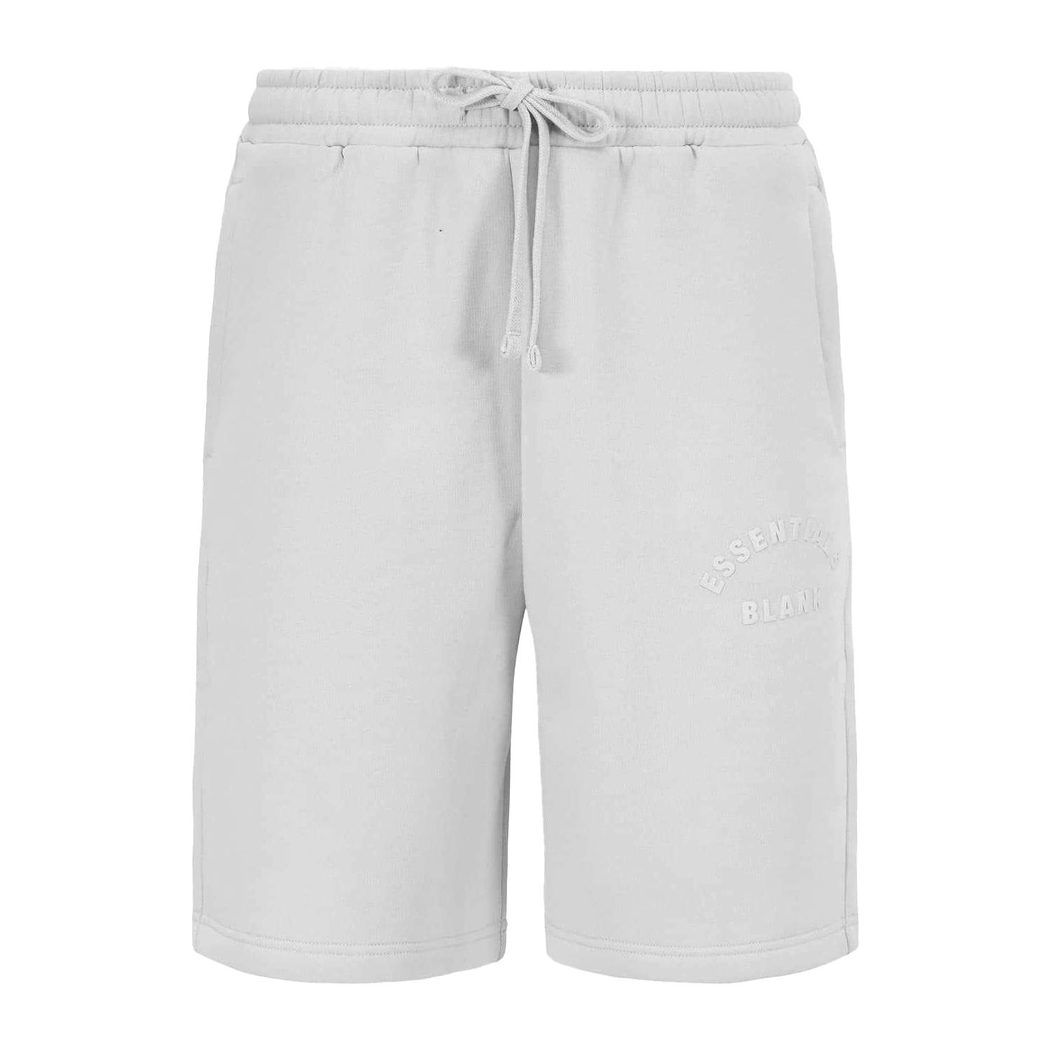 Blank Essentials Men's Grey Sweat Shorts - Xxl - 100% Mixed