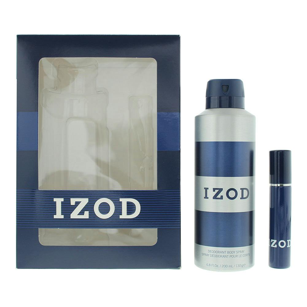 Izod Blue 2 Piece Gift Set: Eau De Toilette 15Ml - Body Spray 200Ml
