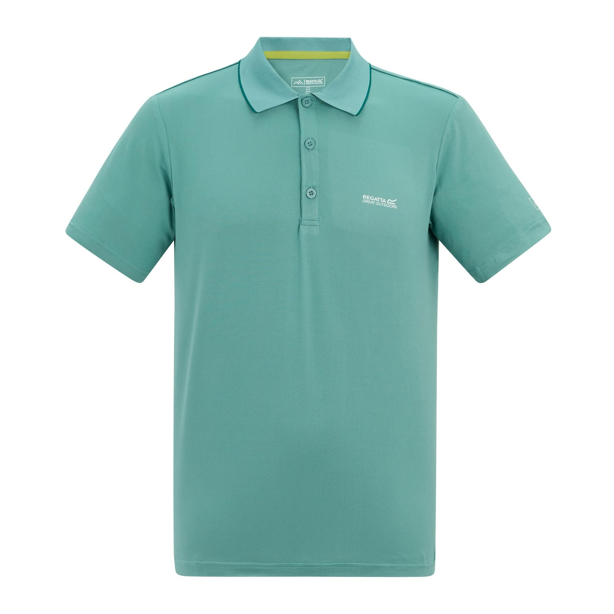 Regatta Men's Blue Maverik Stretch Polo Shirt - Size 40 - Image 3