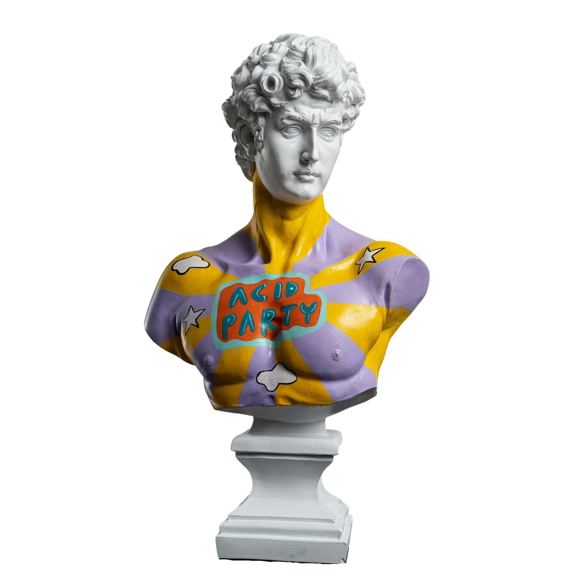 Rackhams Purple Acid Party David - 42 X 25 Cm - Polyester