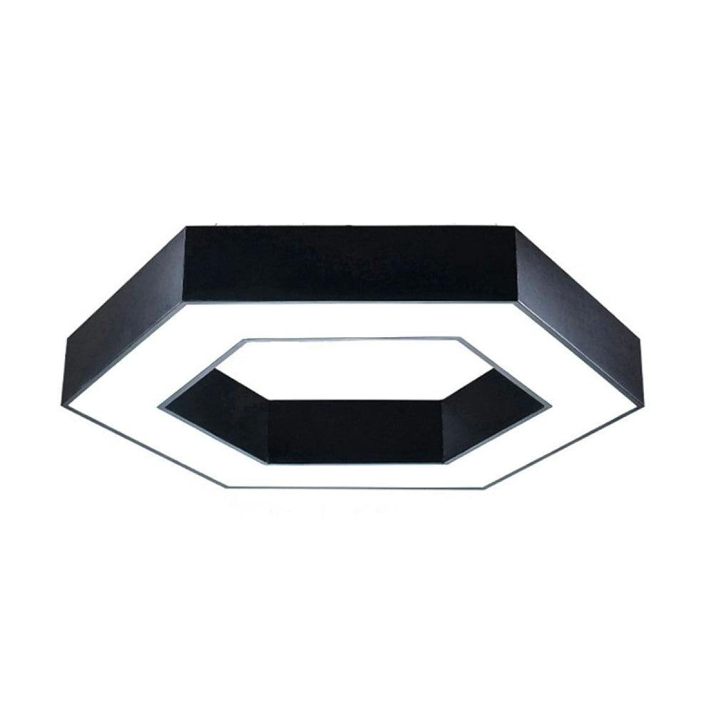 ENERJ HexaGlow 25-50W CCT Adjustable Black Hollow Hexagon LED Light 600mm - Image 4