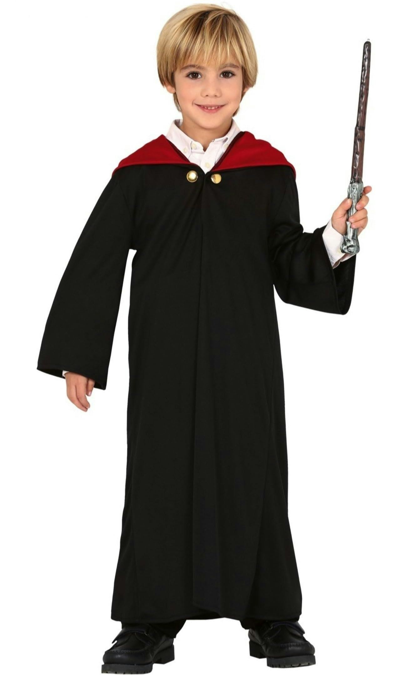 Amscan Black Child Harry Potter Wizard Uniform Costume 7-9 Years - 7-8 Years
