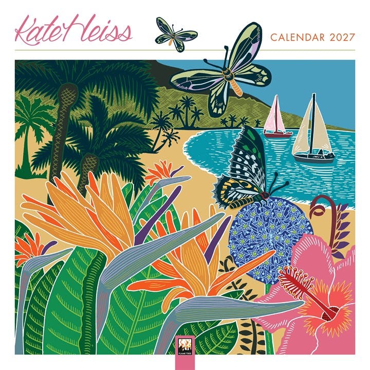 Rackhams Kate Heiss Calendar 2027, Wall Calendars, Month To View, Art, Gift - Image 8