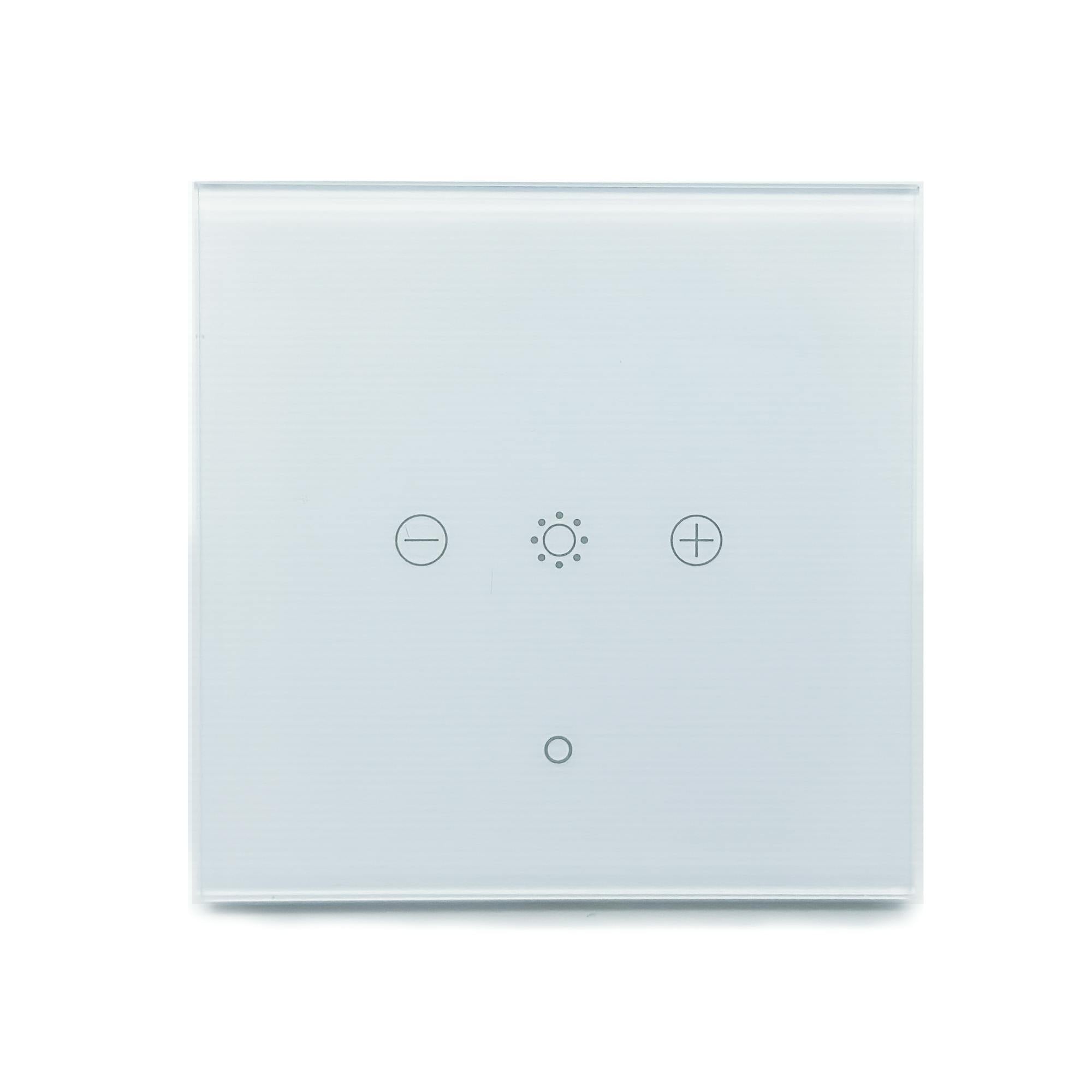 Ener-J Light/White Wifi+Rf Smart 1 Gang Dimmable Touch Switch, Alexa & Google Compatible, App Control, 1/2-Way With Wireless Kinetic Switches