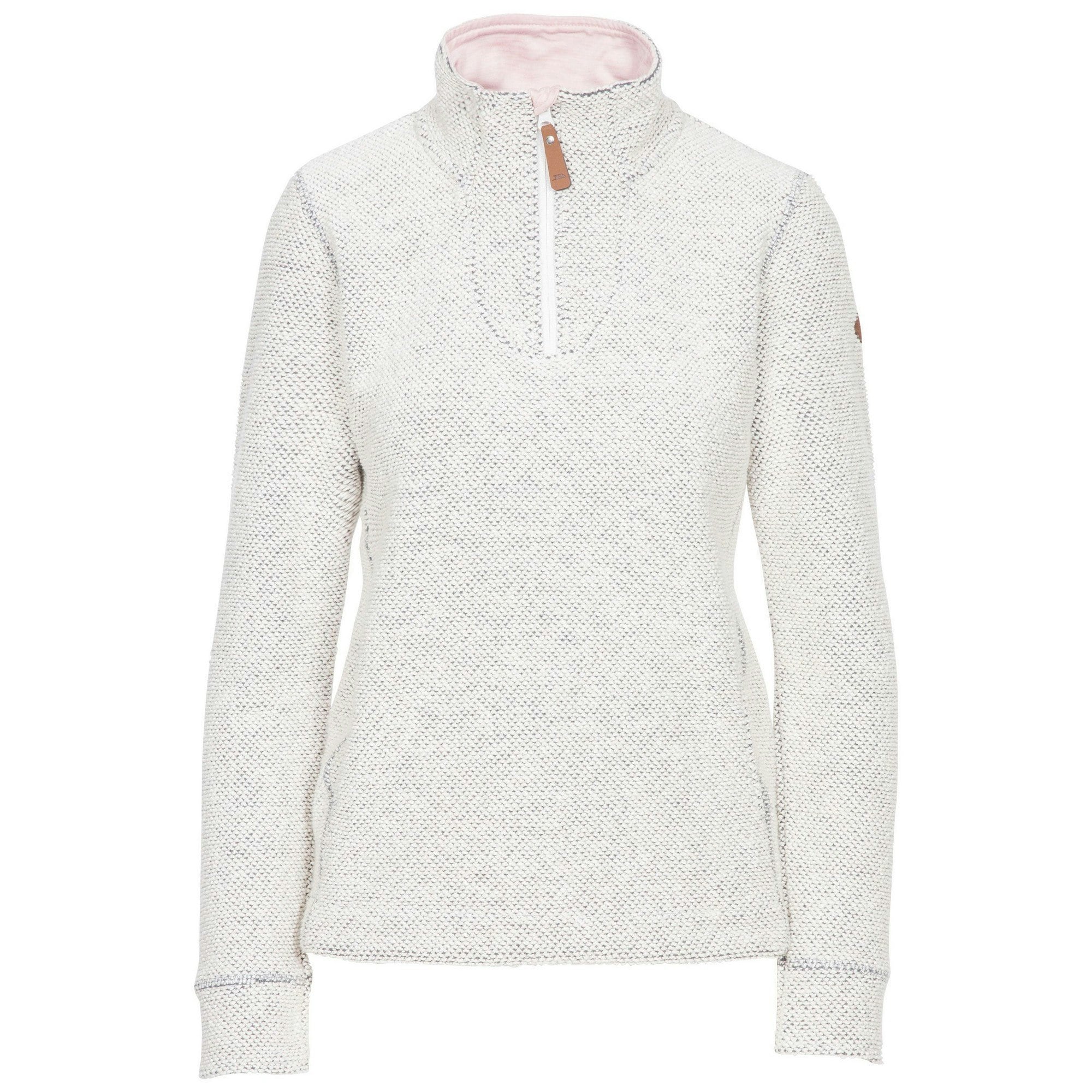 Trespass Women's White / Ronette Fleece - Off - Xxs - Off - 65% Cotton/35% Polyester