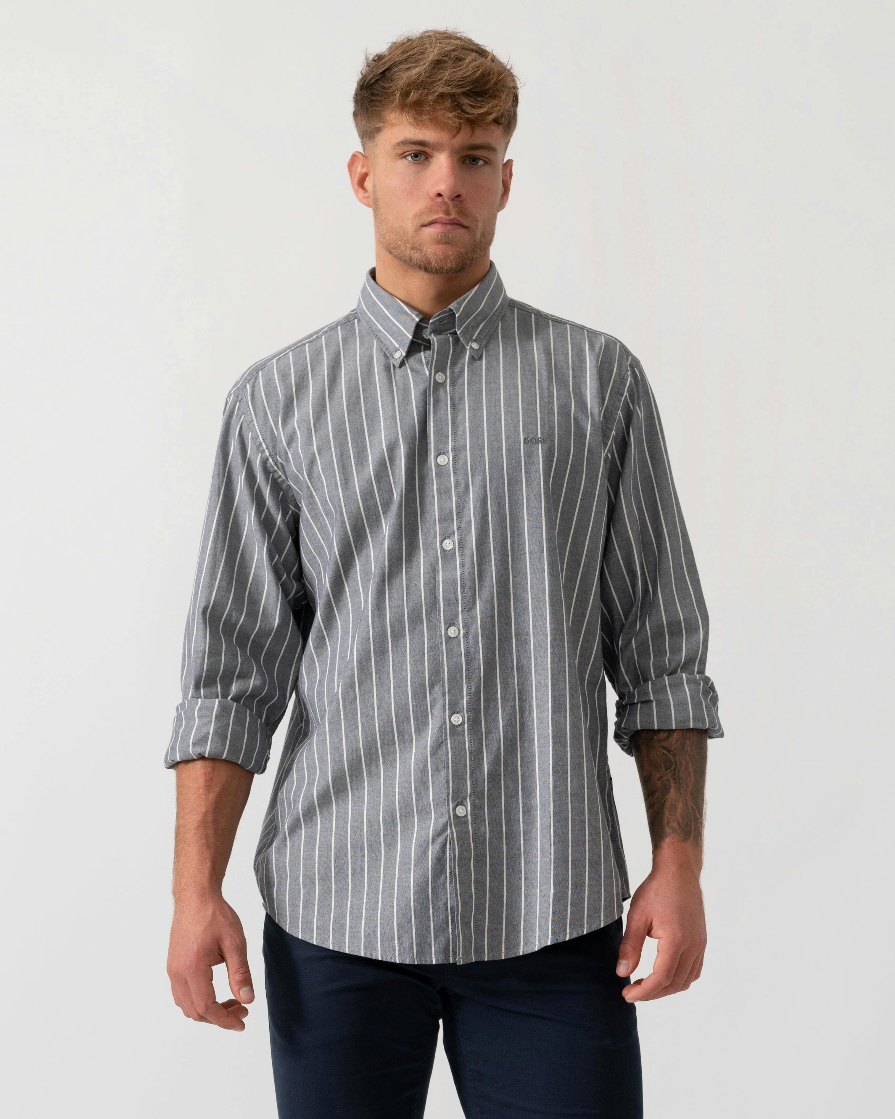 Boss Orange/Dark/Blue Ricoplus Shirt - 404 - 404 - L