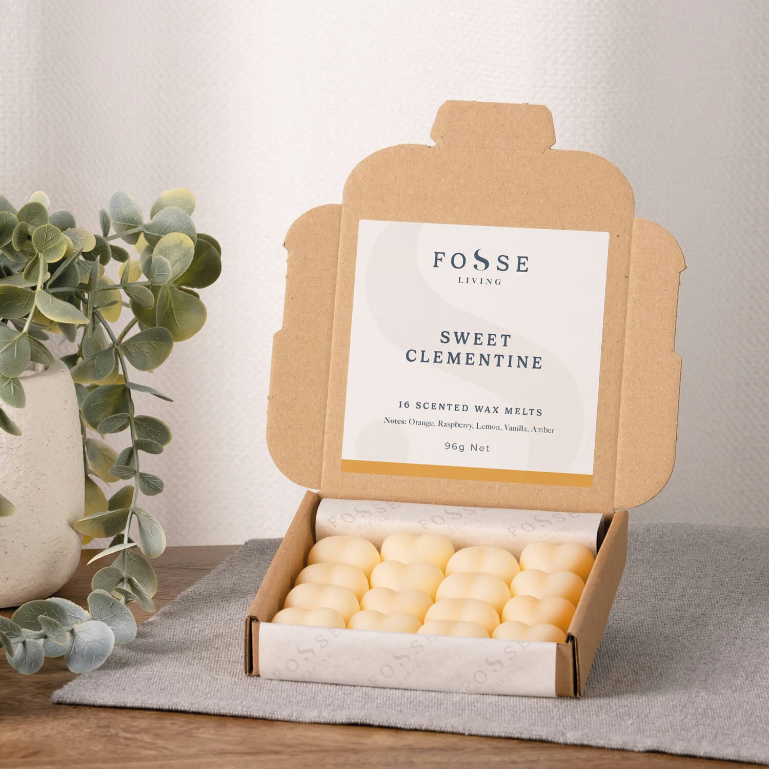 Rackhams Orange/Amber Sweet Clementine Wax Melts - 16 Pack