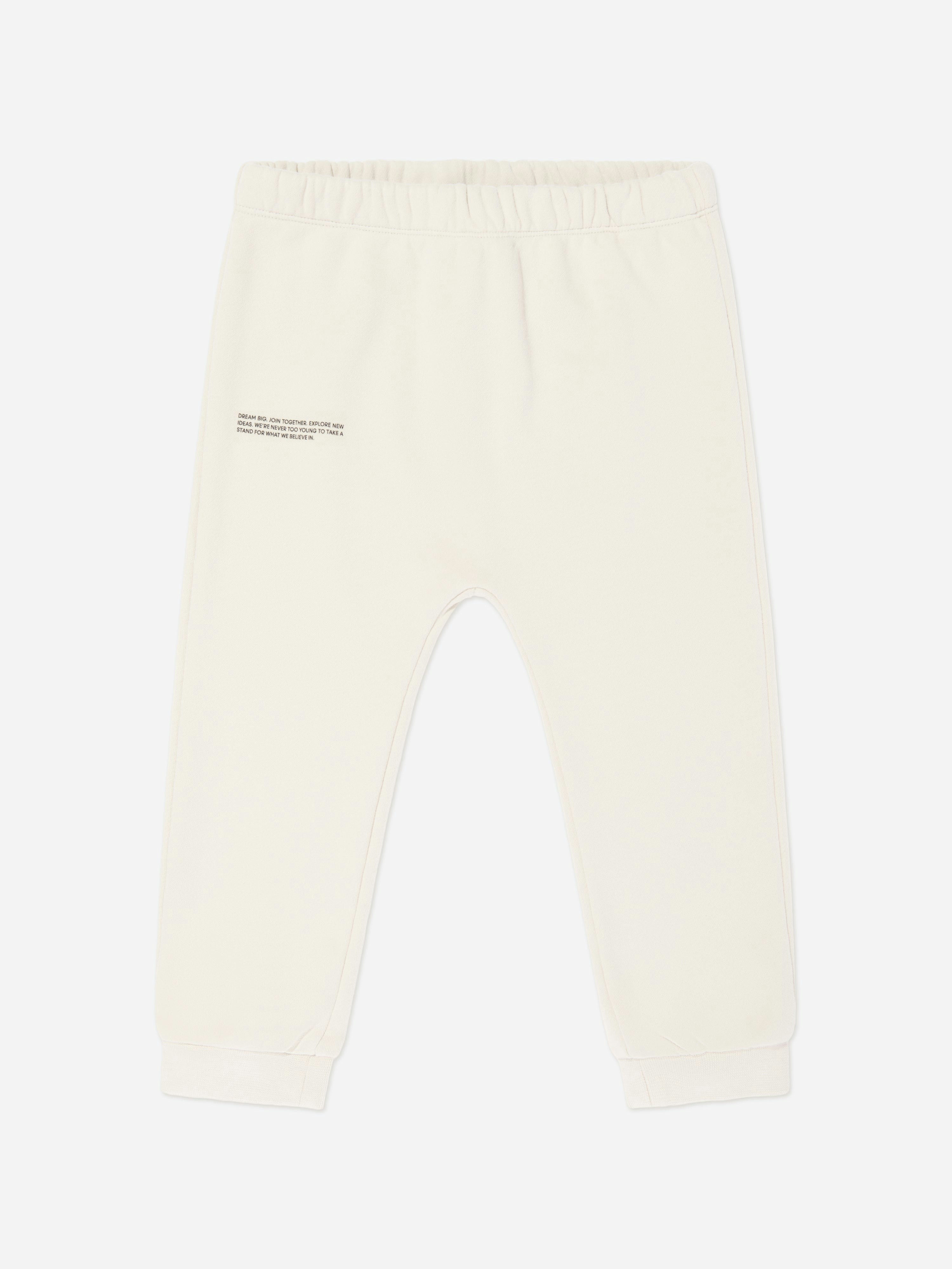 Pangaia Ivory Baby 365 Track Pants In - 18 - 24 Mths