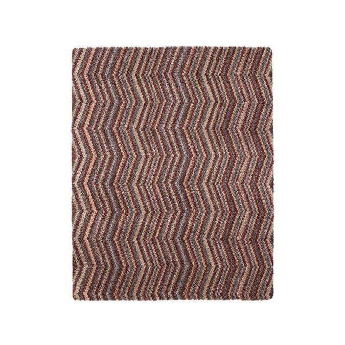 Rackhams Washable Mat Chevron Design - 80X95 Cm
