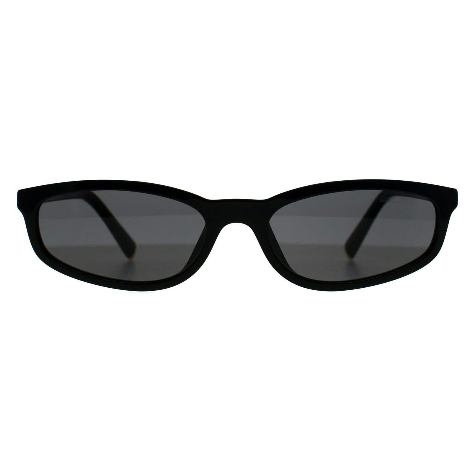 Miu Miu Women's Black/Grey Mu A06s 16K08z Woman Sunglasses Acetate Geometric Normal - Image 9