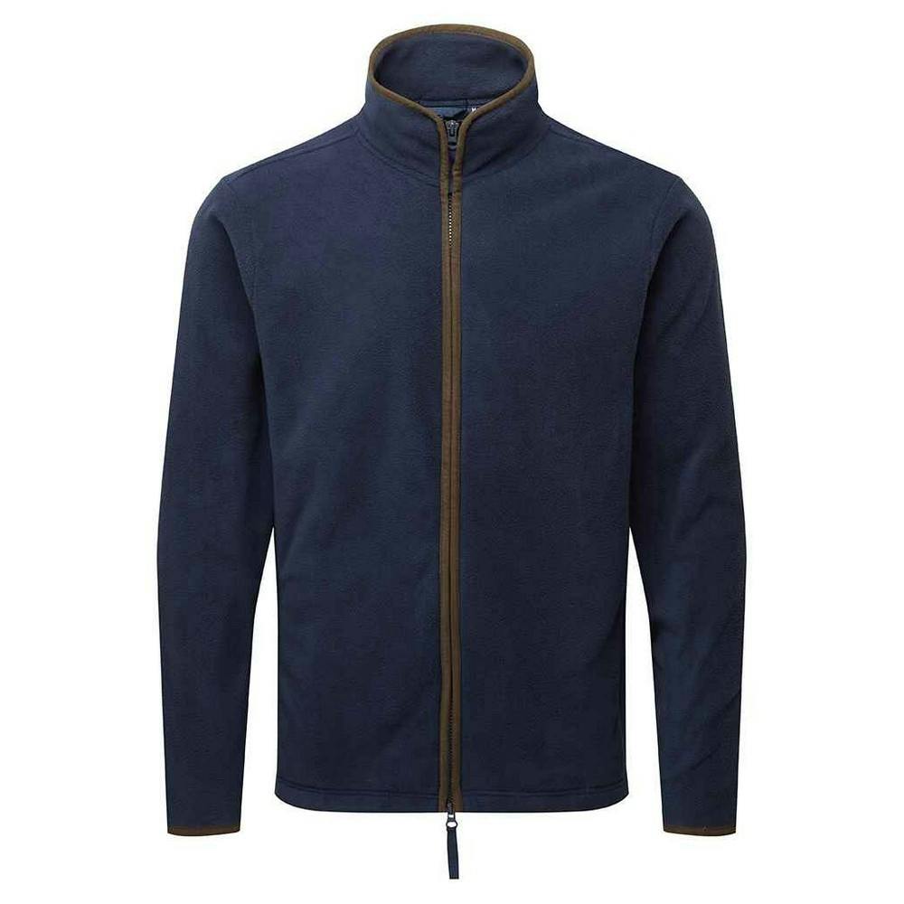 Premier Men's Navy Artisan Fleece Jacket In | Size: Xl - Image 3