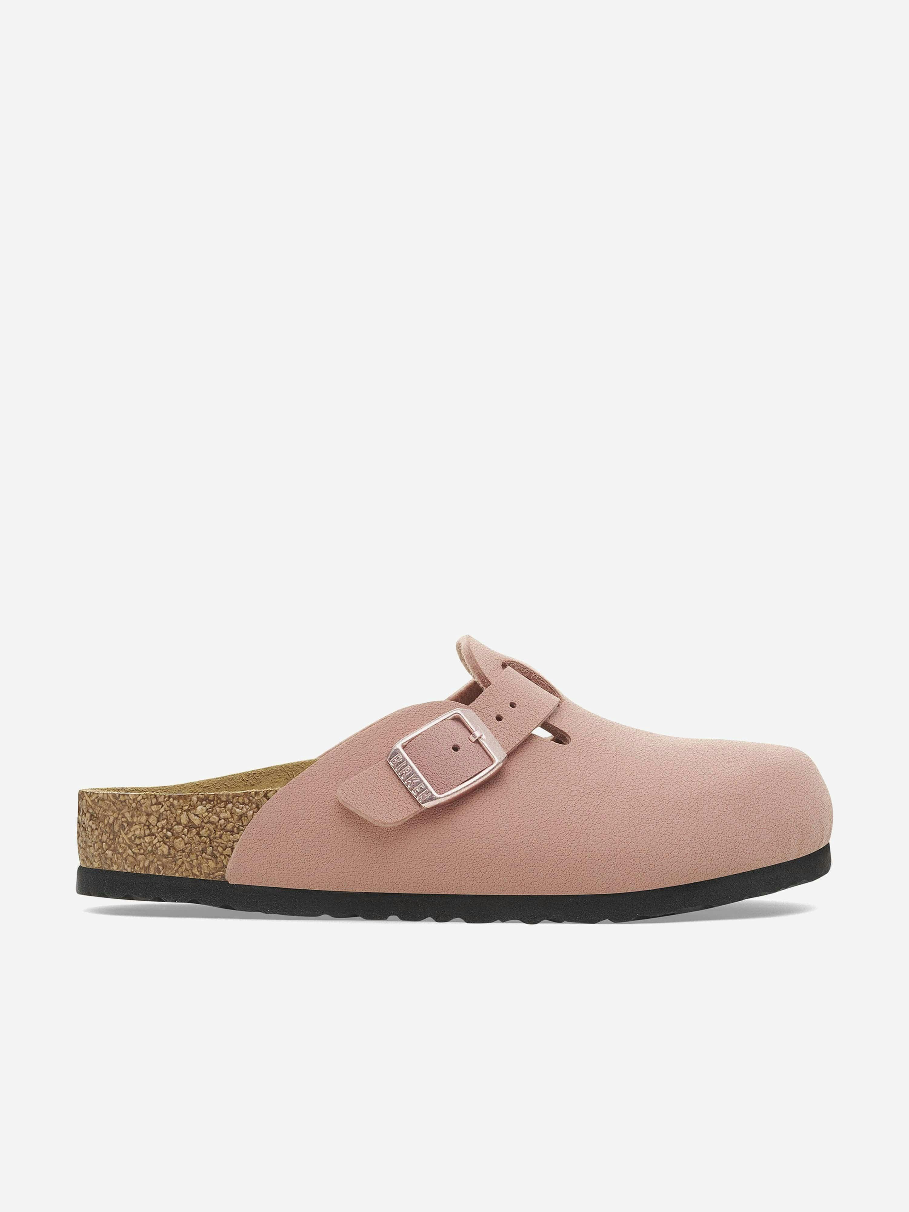 Birkenstock Girls Pink Boston Clogs In - Eu 31 Uk 12.5