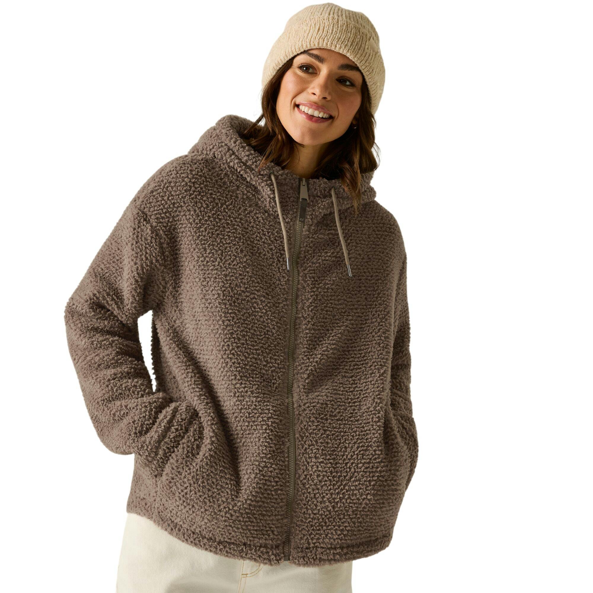 Regatta Women's Light Evelina Full Zip Fleece Jacket - Vanilla - 14 Uk - Vanilla - 70% Polyester/30% Recycled Polyester - Image 3